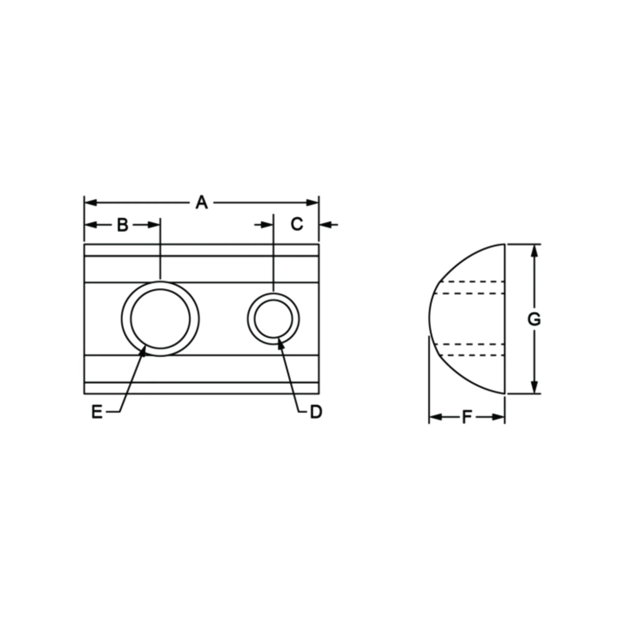 80/20 | 15 Series 1/4-20 Roll-In T-Nut with Set Screw | 3605 - Image 4