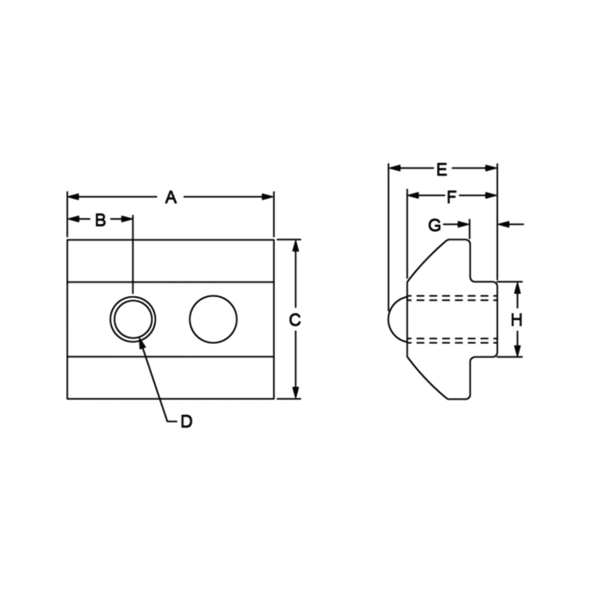 80/20 | 15 & 40 Series 1/4-20 Self-Aligning Slide-in T-Nut with Ball Spring | 13054 - Image 2