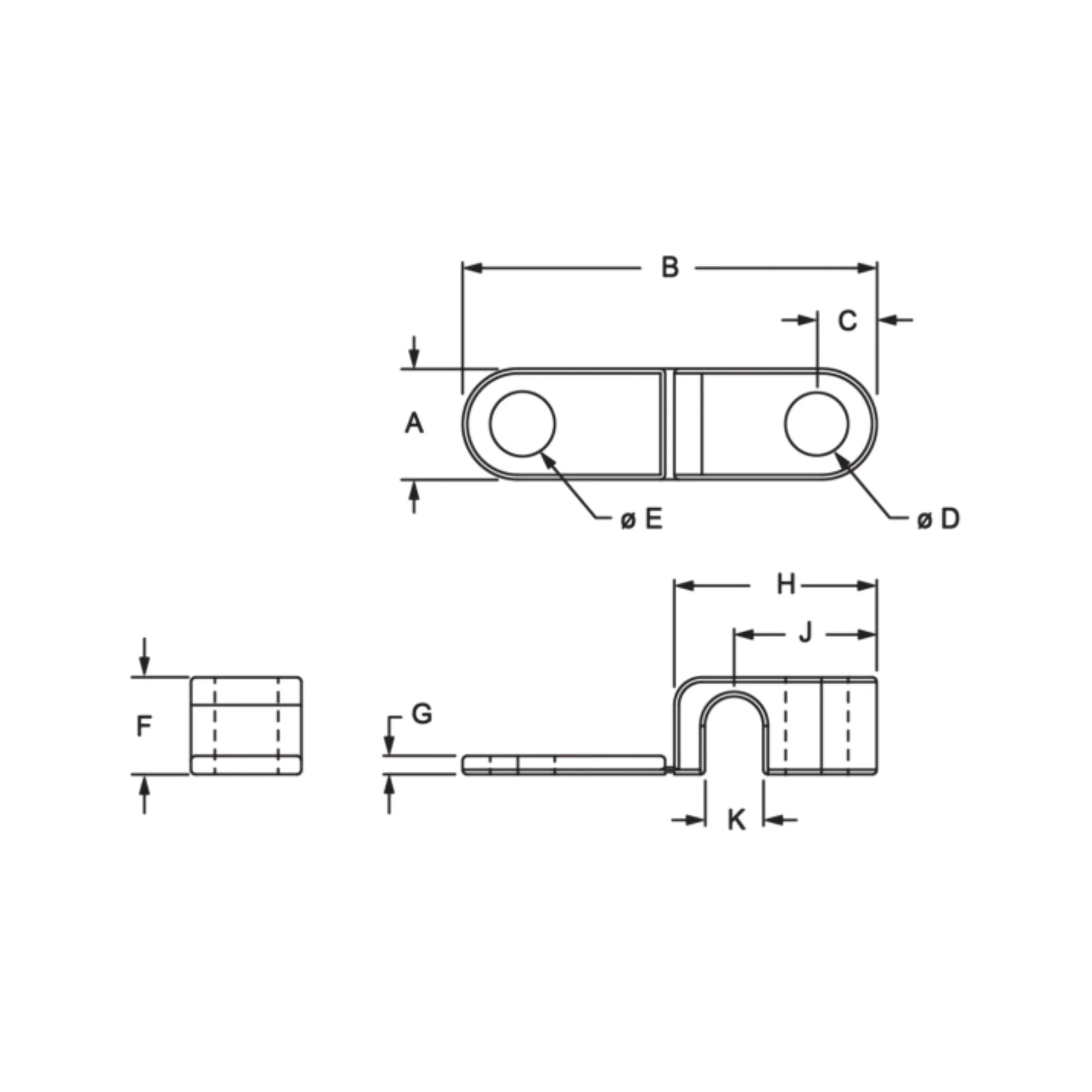 80/20 | 10 & 15 Series Single Cable & Tube Clamp | 2500 - Image 3