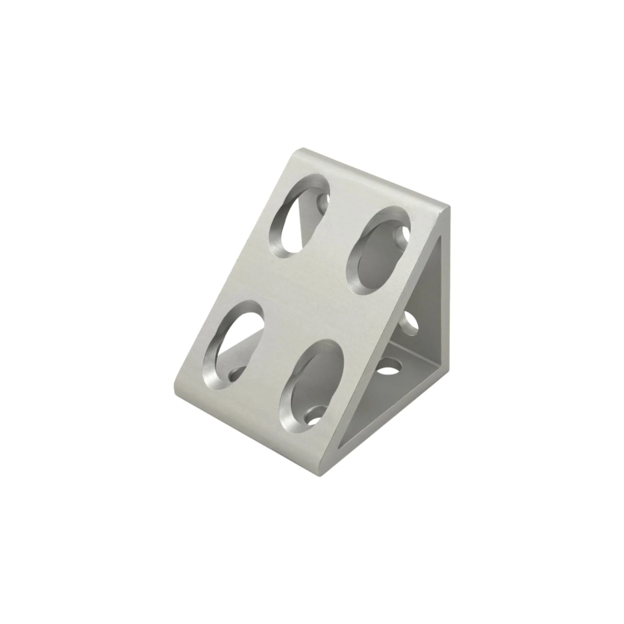 80/20 | 10 Series 8 Hole - Gusseted Inside Corner Bracket | 4138
