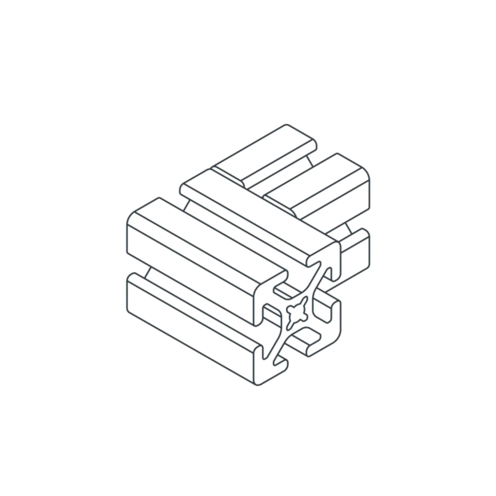 80/20 | 25 Series M6 x 1.0 End Fastener w/SS Screw | 25-3682 - Image 2