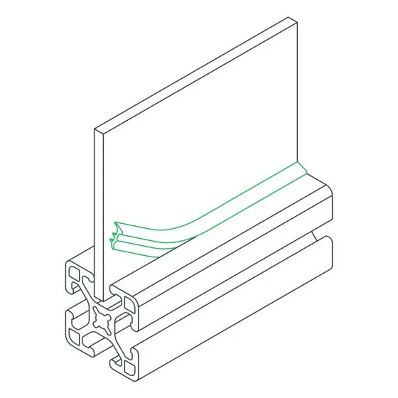 80/20 | 30 & 40 Series Economy Panel Gasket | 40-2115 - Image 3