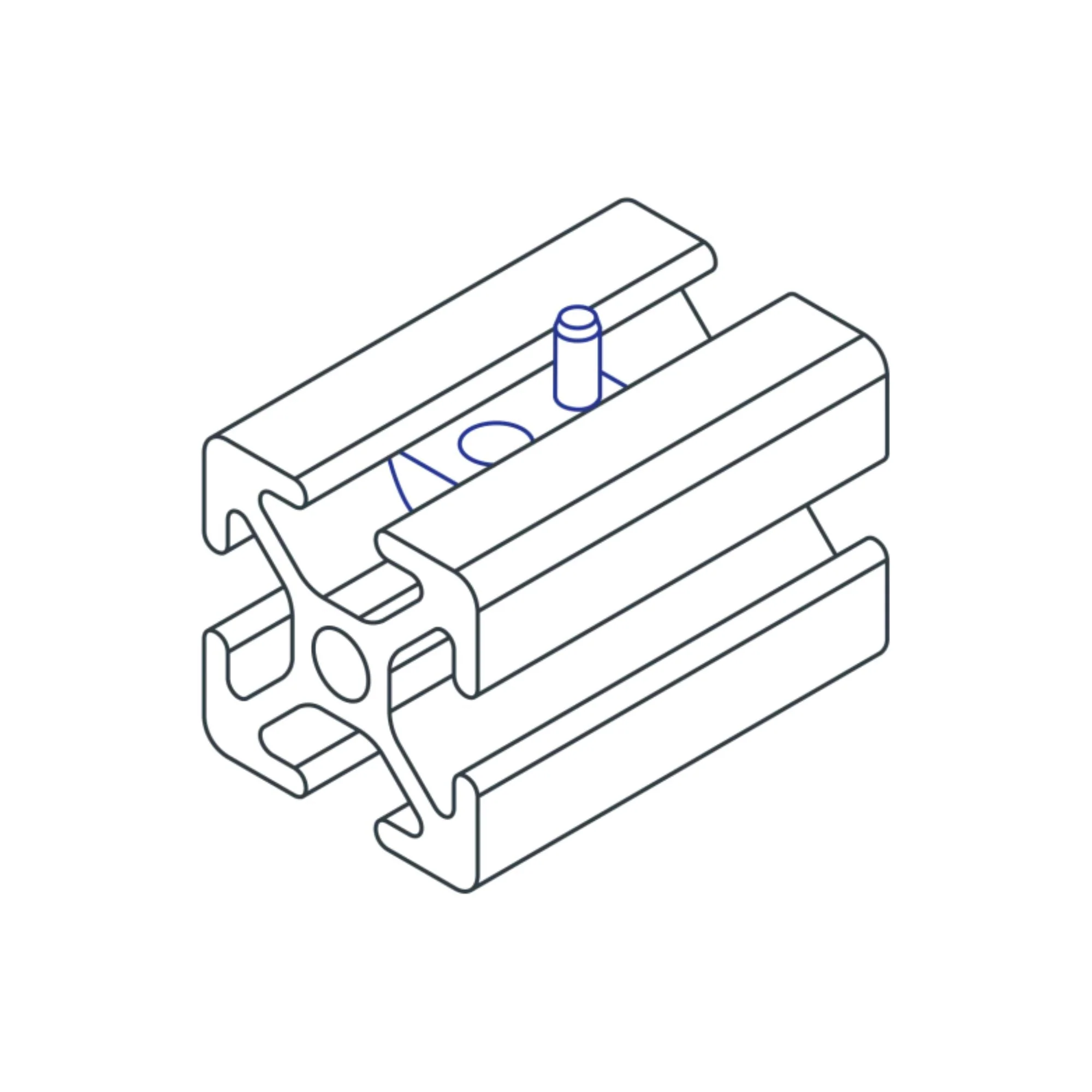 80/20 | 15 Series 5/16-18 Roll-In T-Nut with Flex Handle | 3282 - Image 4
