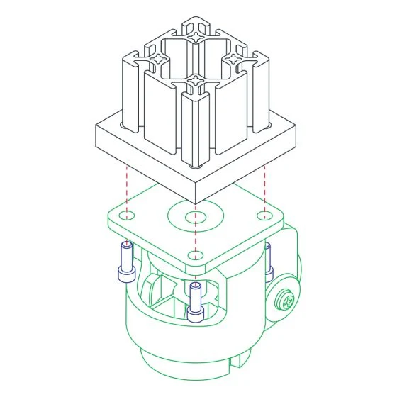 80/20 | 15 & 40 Series Leveling Casters | 2714 - Image 4