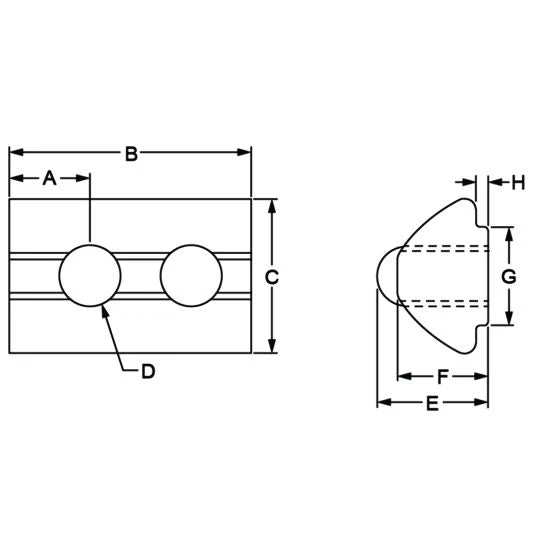 80/20 | 15 & 40 Series M5 Self-Aligning Roll-in T-Nut with Ball Spring | 13028 - Image 2