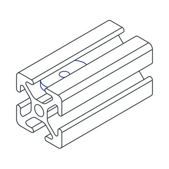 80/20 | 40 Series M6 Slide-in Economy T-Nut - Centered Thread | 40-1961 - Image 5