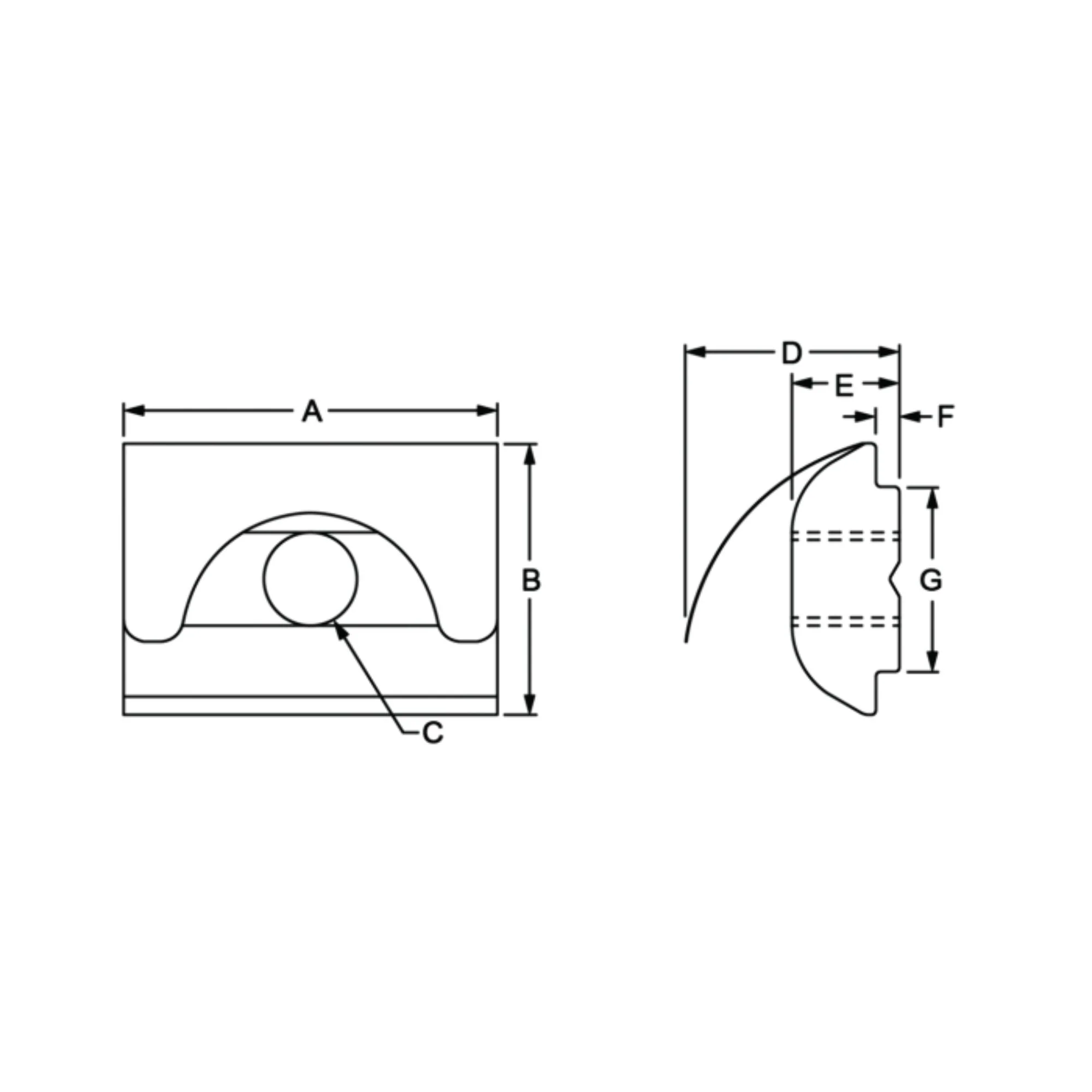 80/20 | 15 & 40 Series M8 Short Self-Aligning Roll-in T-Nut with Spring Leaf | 13063 - Image 2