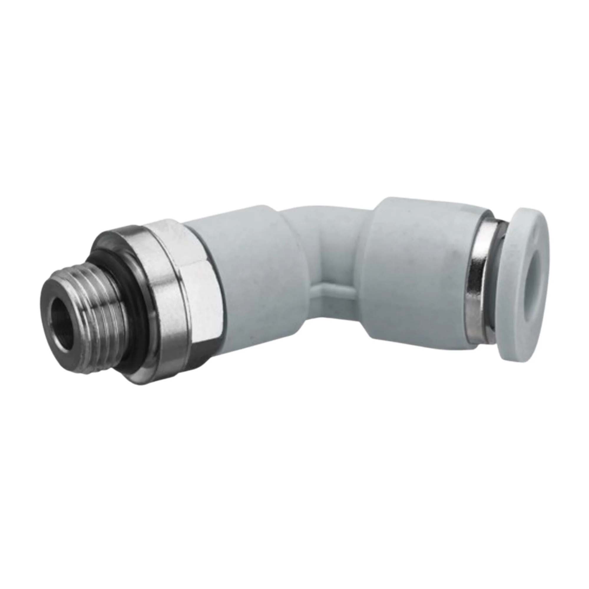 Aventics | 45 degree Elbow, Thread Push In 1/4 in NPT 1/4 in thread | R432000287