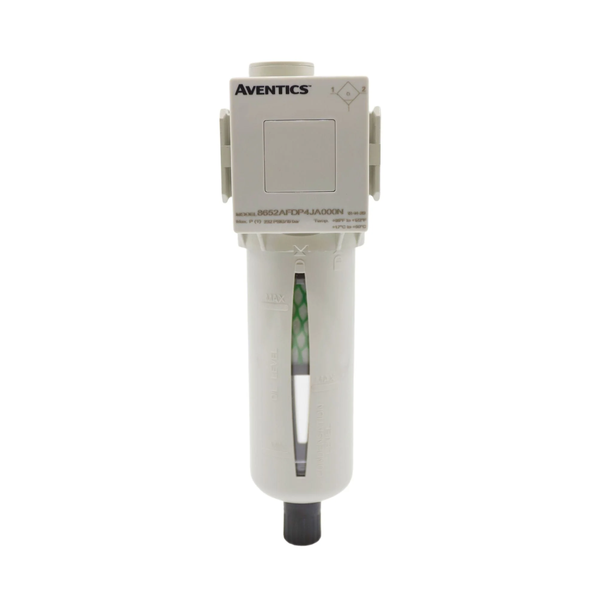 Aventics | NPTF 652 series coalescing filter .3 micron (green) | 8652AFDP4JA000N - Image 3