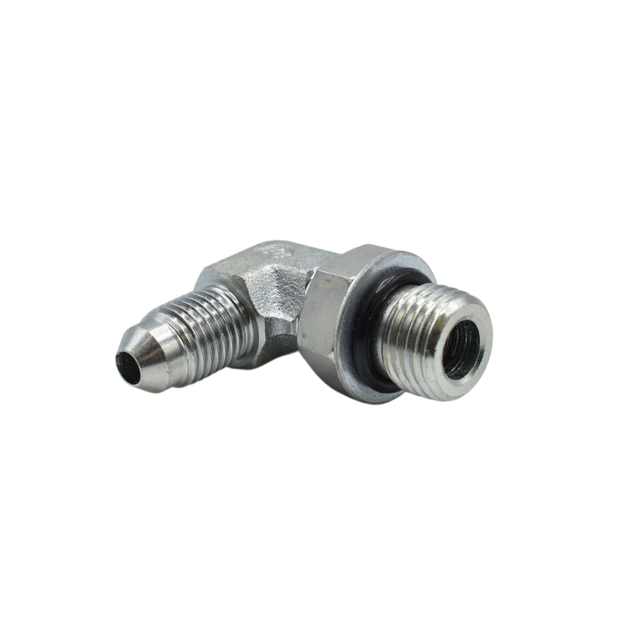 Hydraulic | 04MJ-06MAORB 90deg Elb Forg Adapter | 6801-04-06-NWO-FG