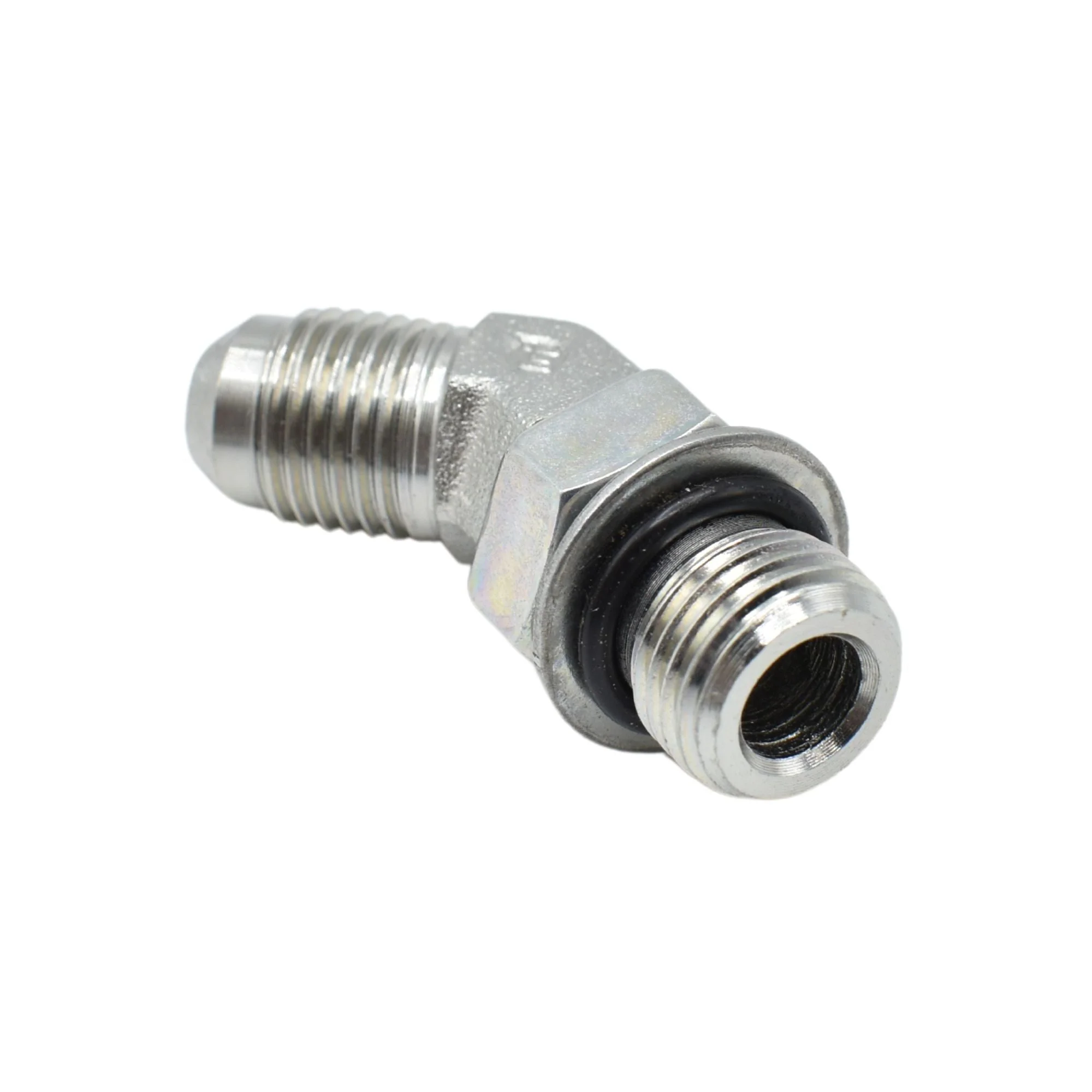 Hydraulic | 06MJ-06MAORB 45deg Elb Forg Adapter | 6802-06-06-NWO-FG