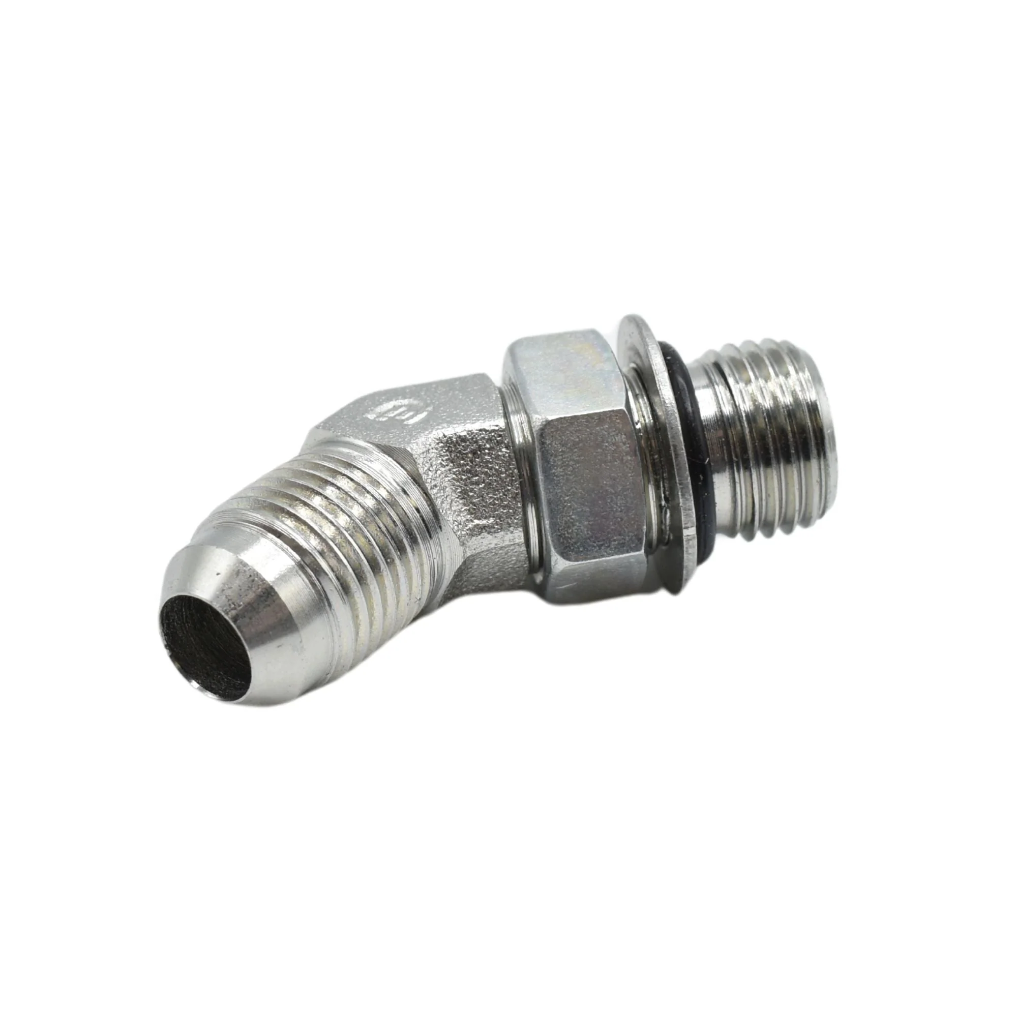 Hydraulic | 06MJ-06MAORB 45deg Elb Forg Adapter | 6802-06-06-NWO-FG - Image 2
