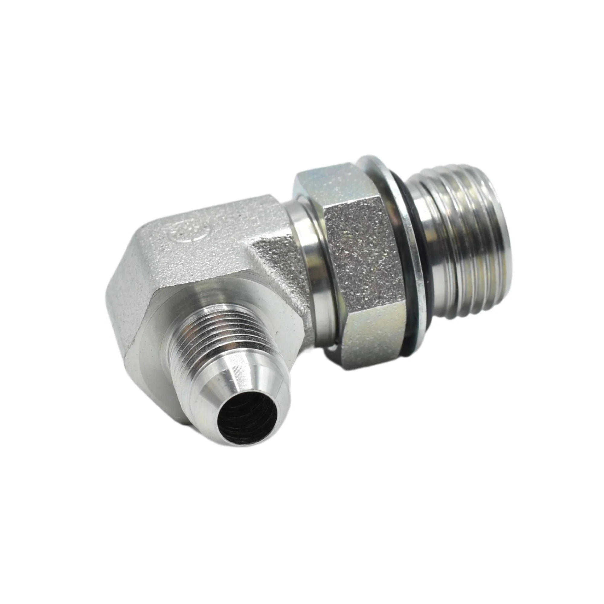 Hydraulic | 06MJ-10MAORB 90deg Elb Forg Adapter | 6801-06-10-NWO-FG
