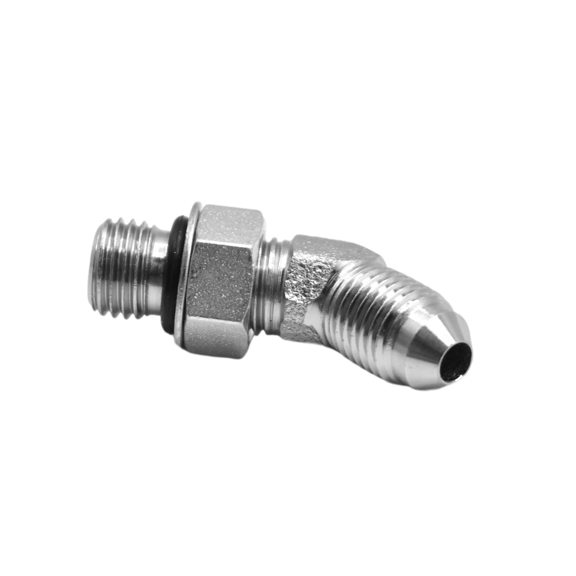 Hydraulics | 04MJ-04MAORB 45deg Elb Forg Adapter | 6802-04-04-NWO-FG