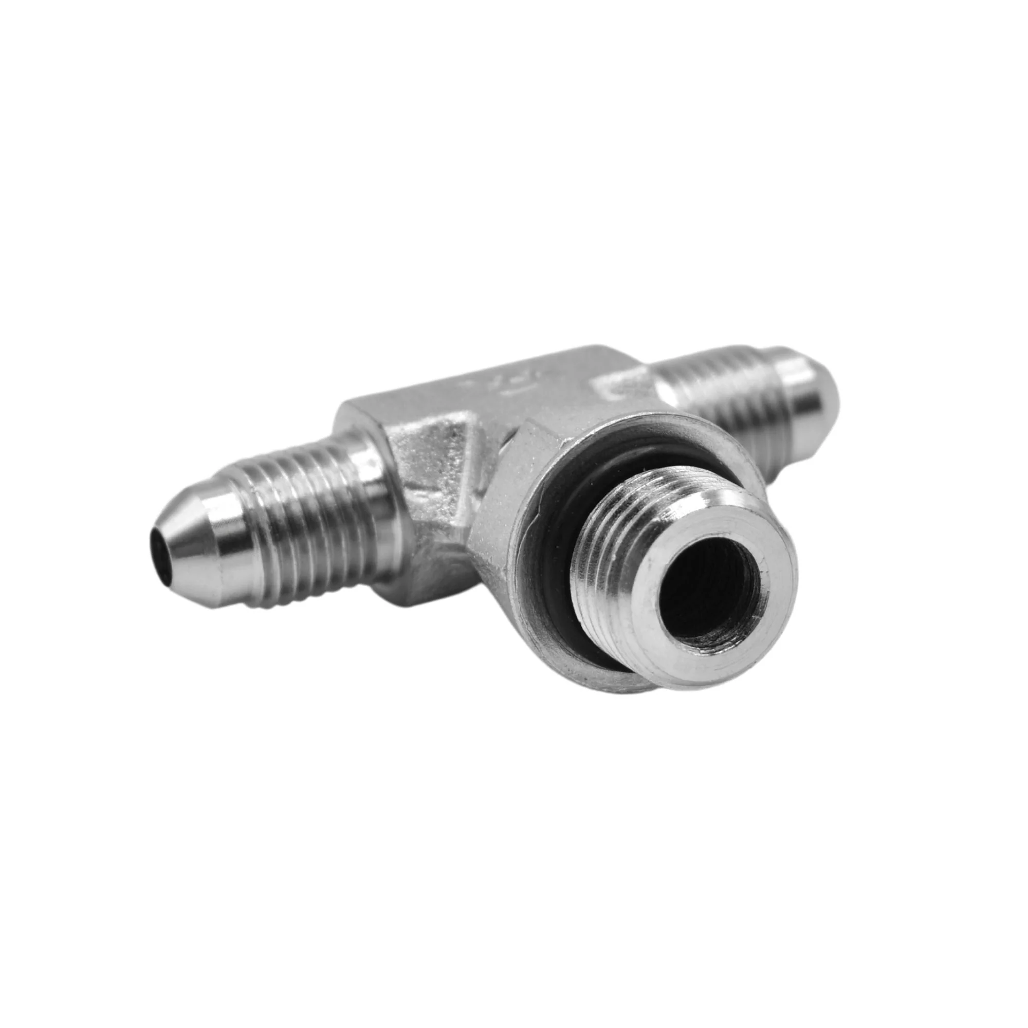 Hydraulics | 04MJ-04MJ-06MAORB Branch Tee Adapter | 6803-04-04-06-NWO-FG