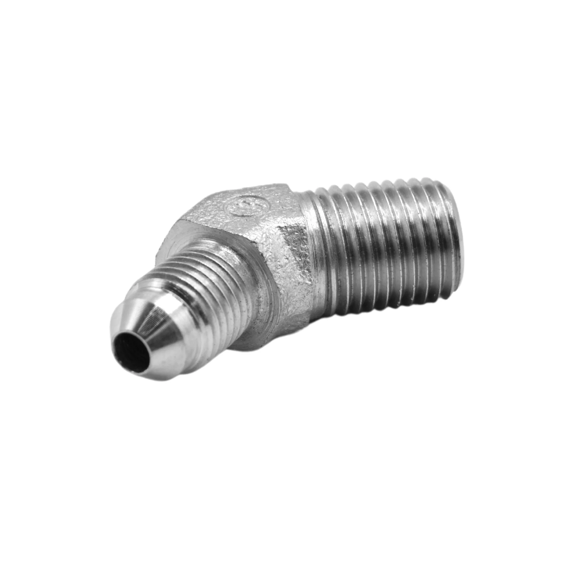 Hydraulics | 04MJ-04MP 45deg Elb Forg Adapter | 2503-04-04-FG - Image 2