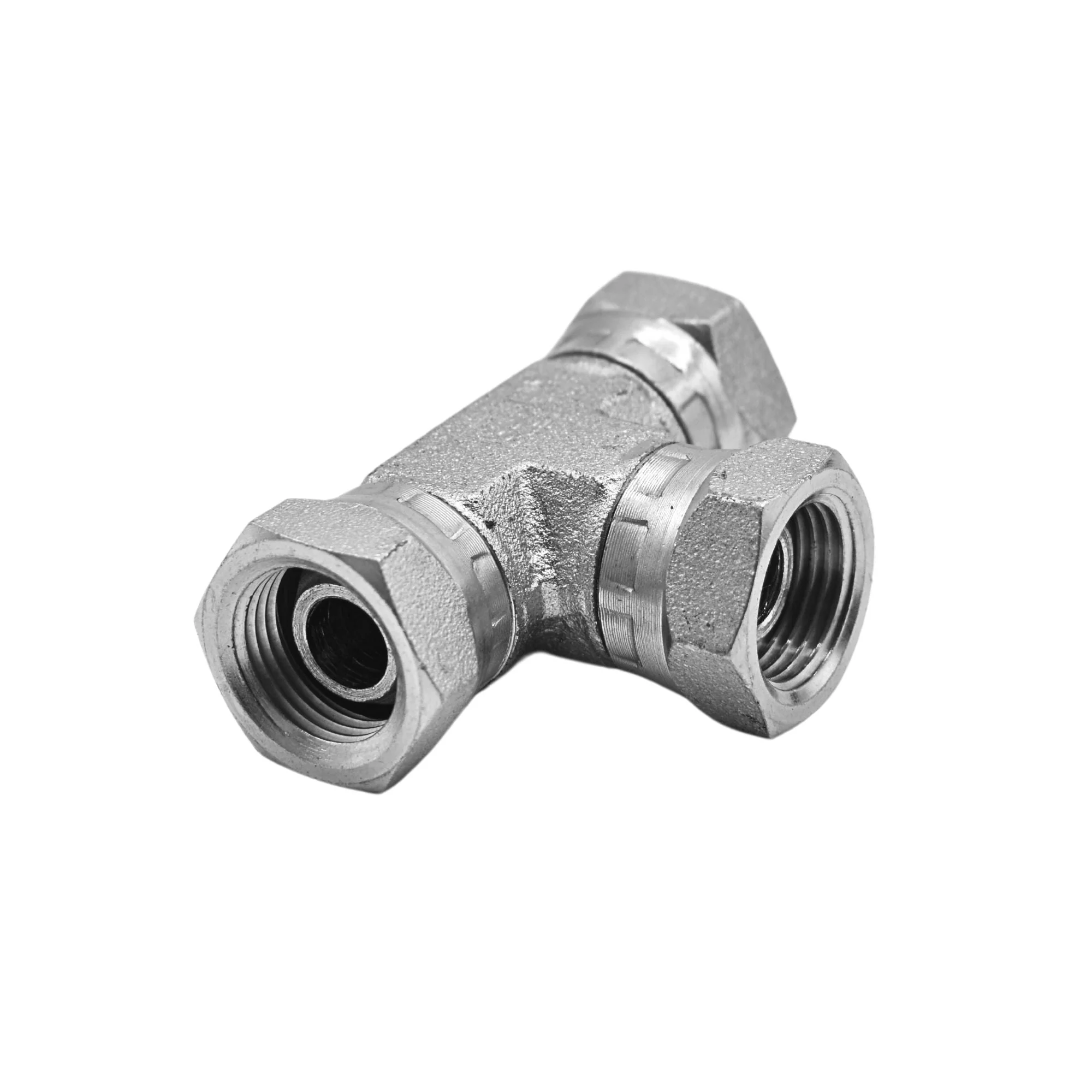 Hydraulics | 06FPS-06FPS-06FPS Tee Forg Adapter | 1603-06-06-06-FG - Image 2