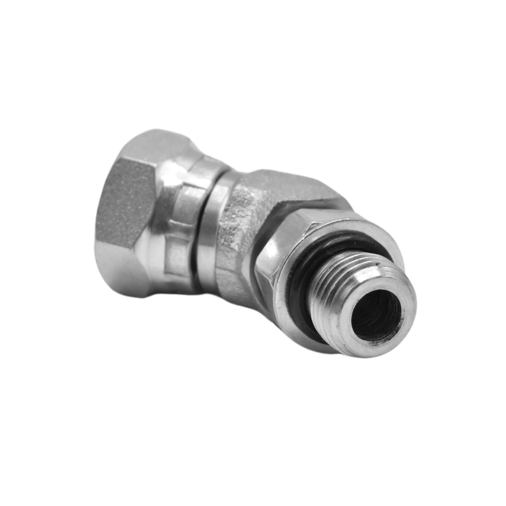 Hydraulics | 06MAORB-06FPS 45deg Elb Forg Adapter | 6902-06-06-NWO-FG - Image 2