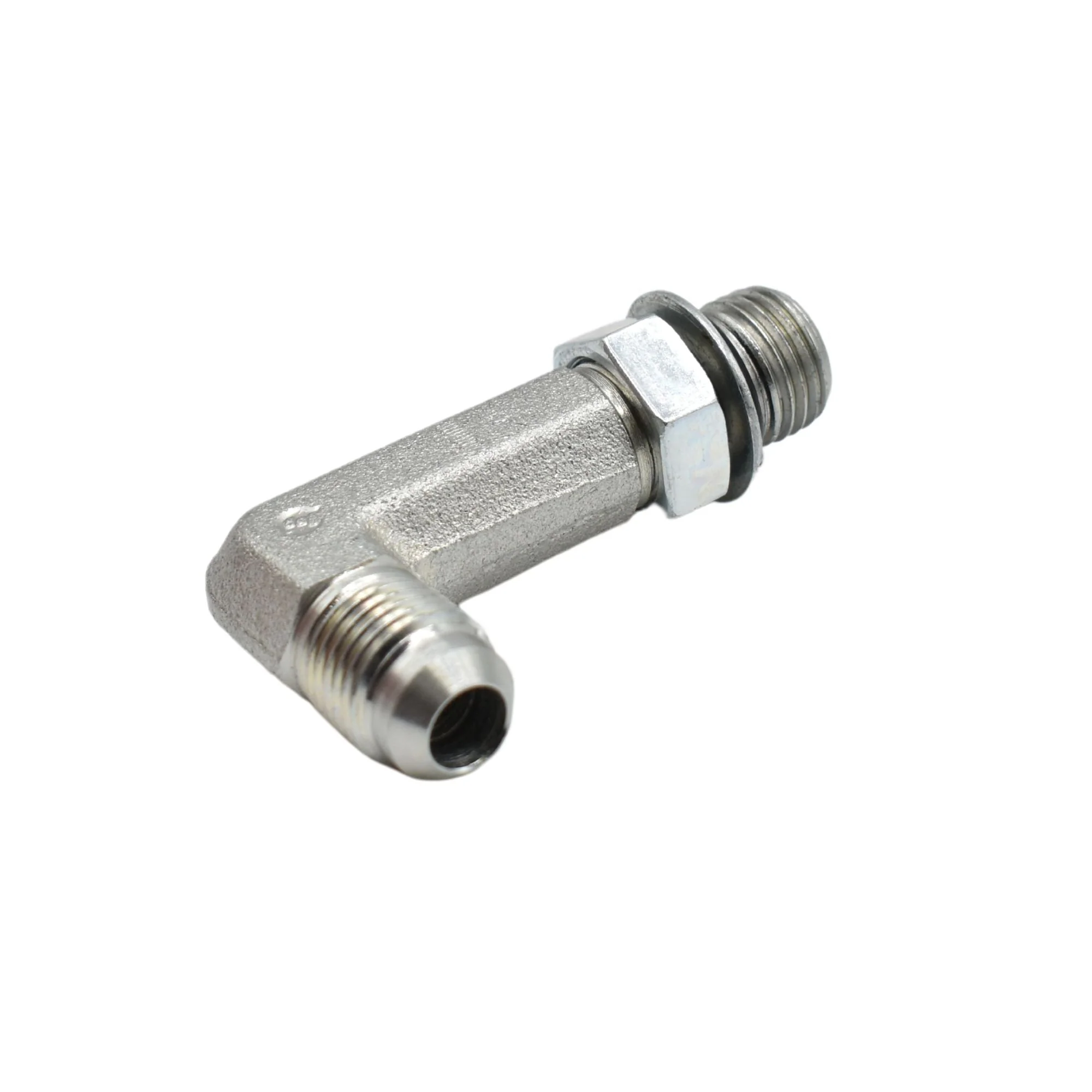 Hydraulics | 06MJ-06MAORB 90deg Elb Lg Forg Adapter | 6801-L-06-06-NWO-FG