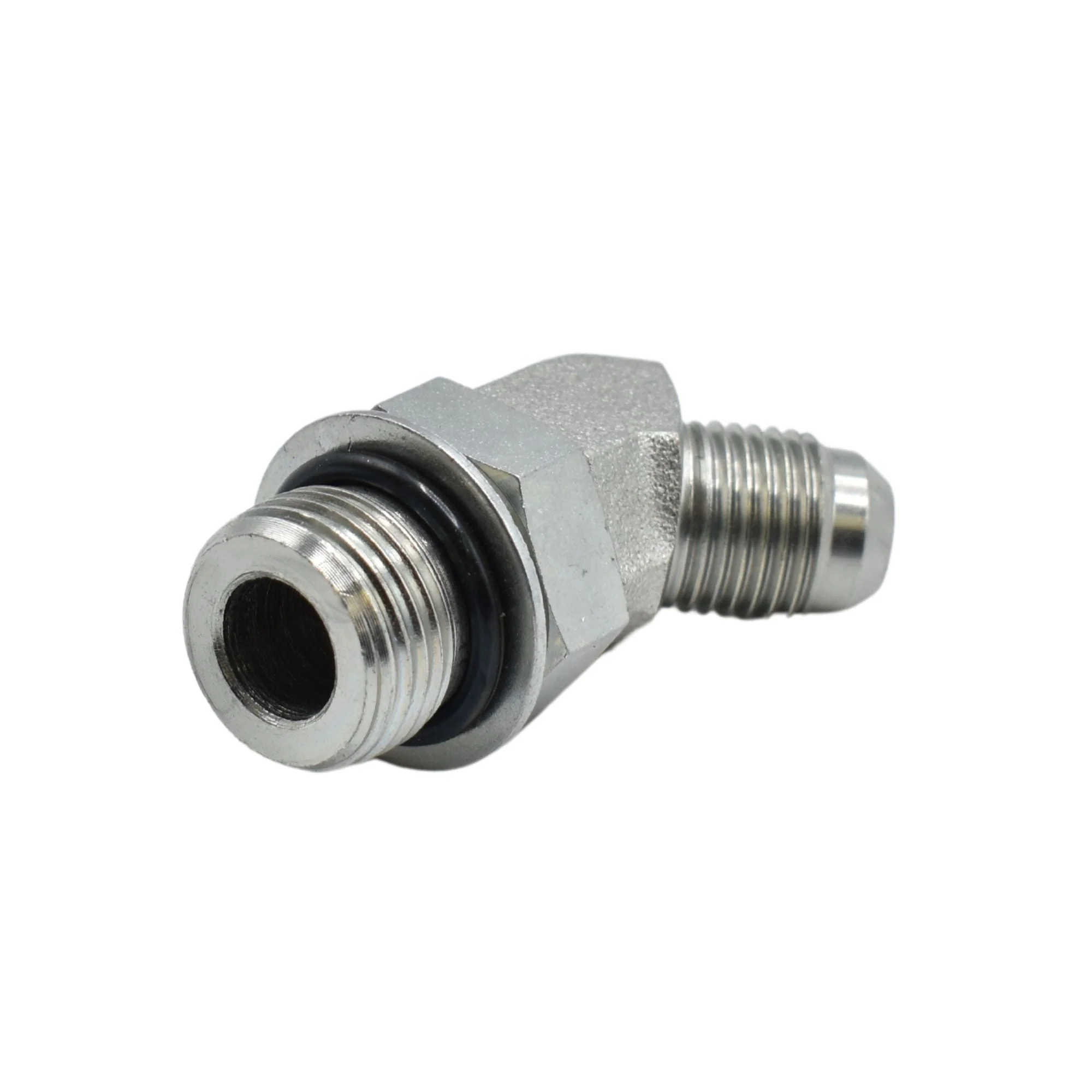 Hydraulics | 06MJ-08MAORB 45deg Elb Forg Adapter | 6802-06-08-NWO-FG - Image 2