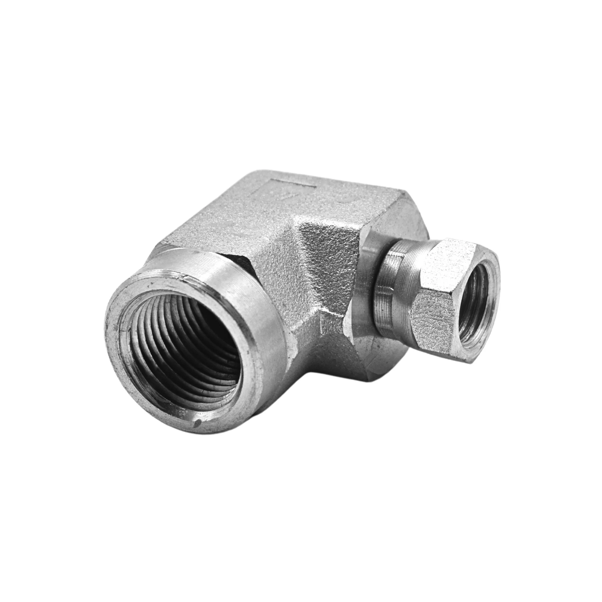 Hydraulics | 08FP-04FPS 90deg Forged Adapter | 1502-08-04-FG