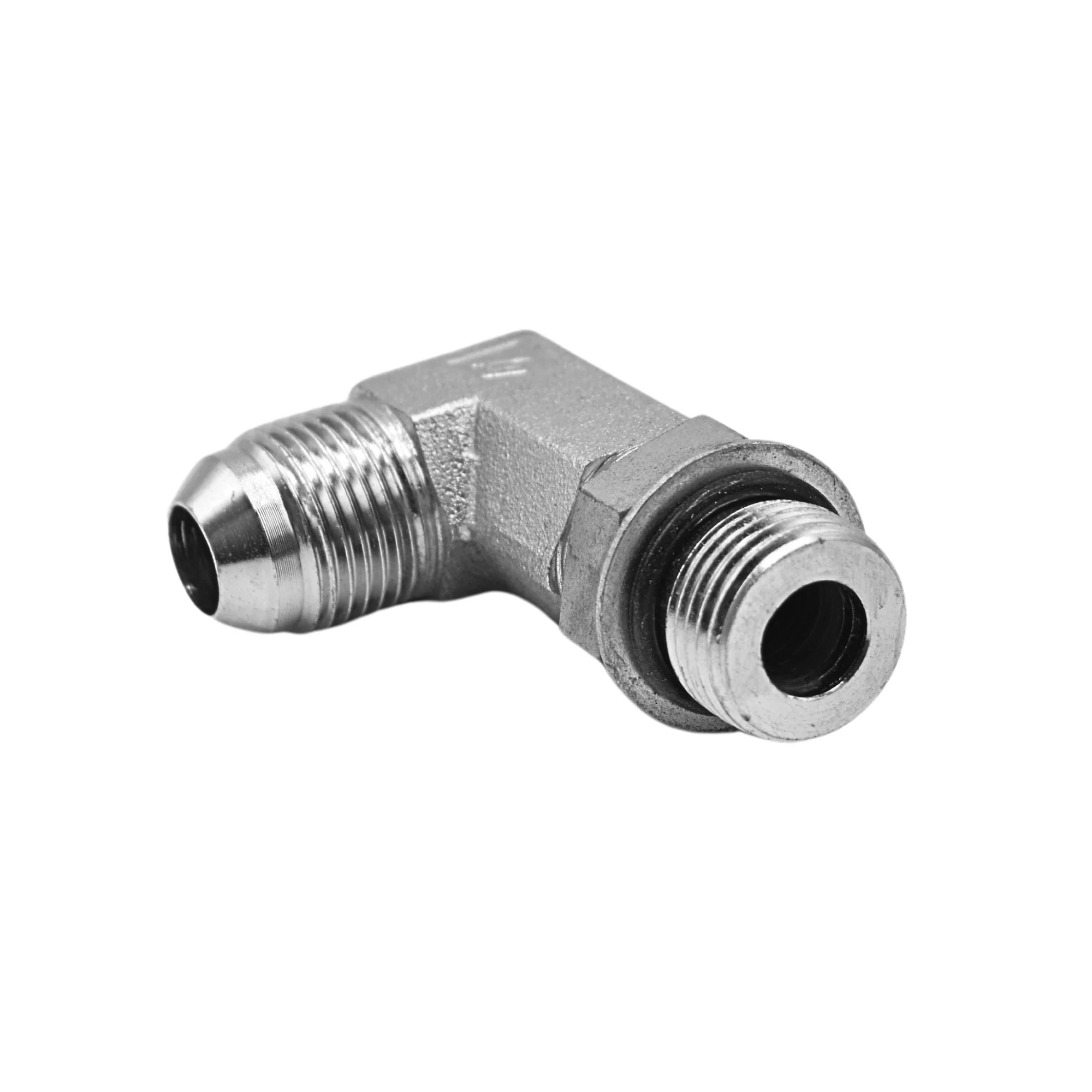 Hydraulics | 08MJ-08MAORB 90deg Elb Lg Forg Adapter | 6801-L-08-08-NWO-FG - Image 2