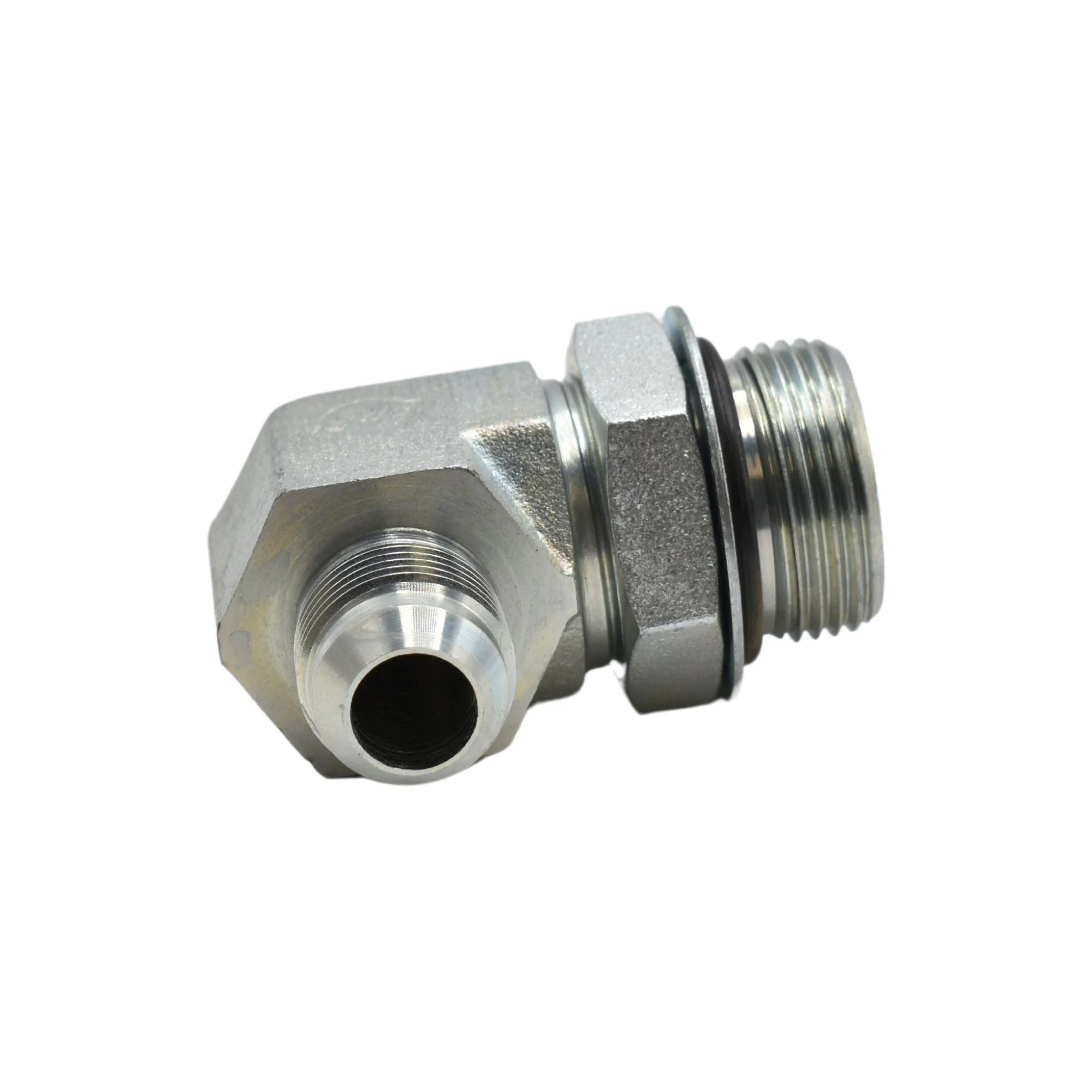 Hydraulics | 10MJ-16MAORB 90deg Elb Forg Adapter | 6801-10-16-NWO-FG