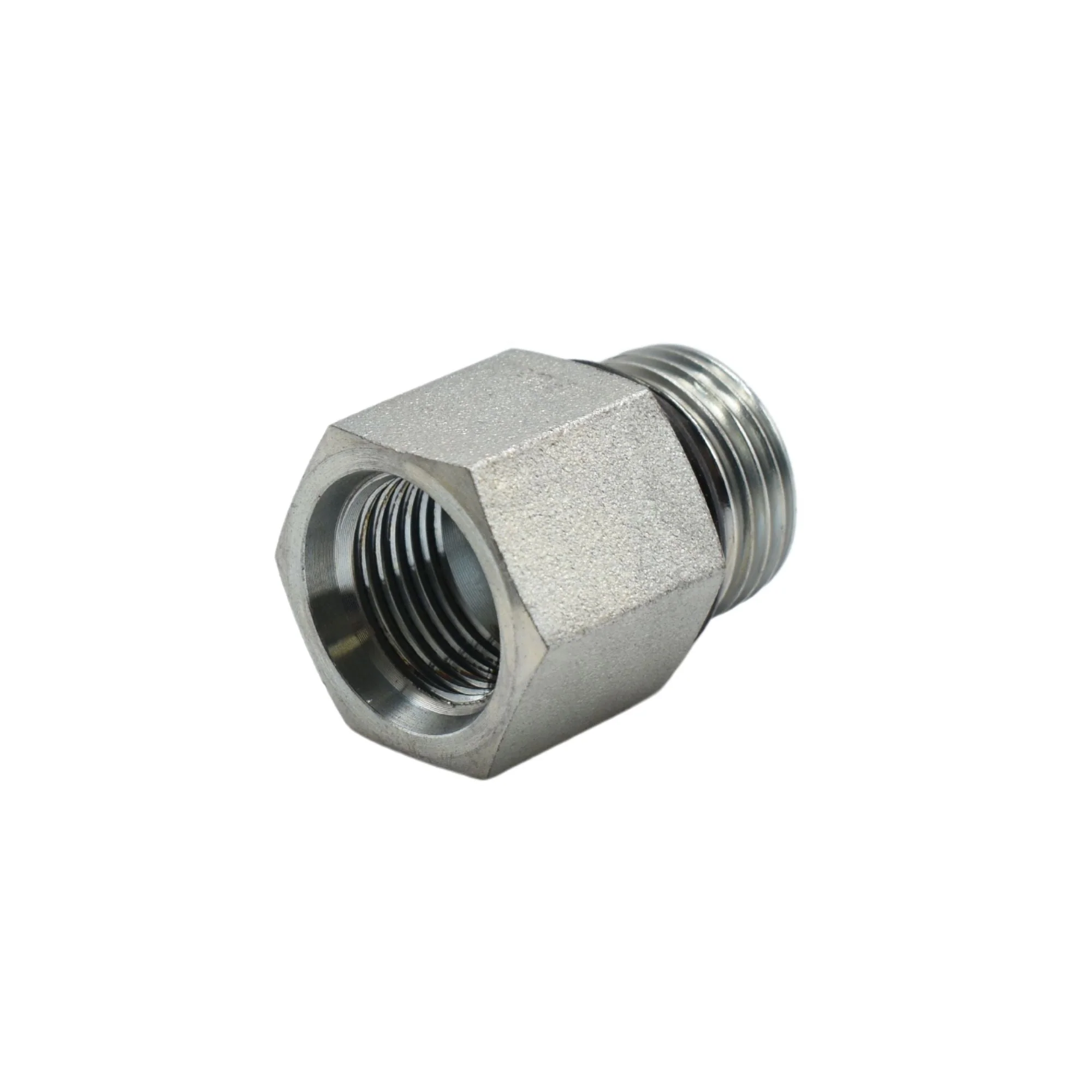 Hydraulics | 10MORB-08FORB Straight Red Adapter | 6410-10-08-O - Image 2