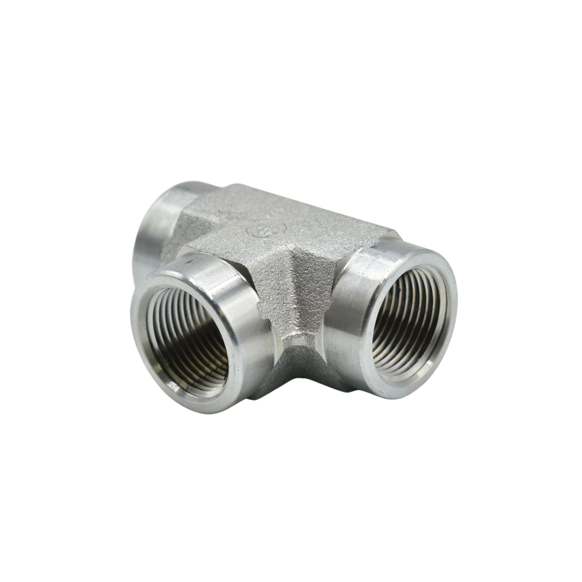 Hydraulics | 12FP-12FP-12FP Tee Forg Adapter | 5605-12-12-12-FG