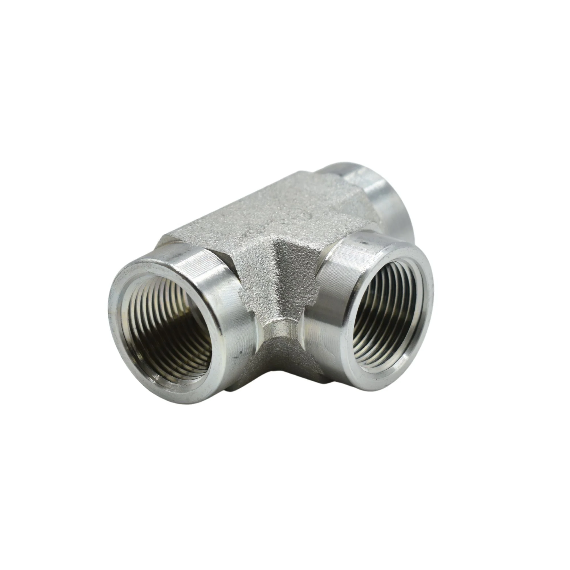 Hydraulics | 12FP-12FP-12FP Tee Forg Adapter | 5605-12-12-12-FG - Image 2