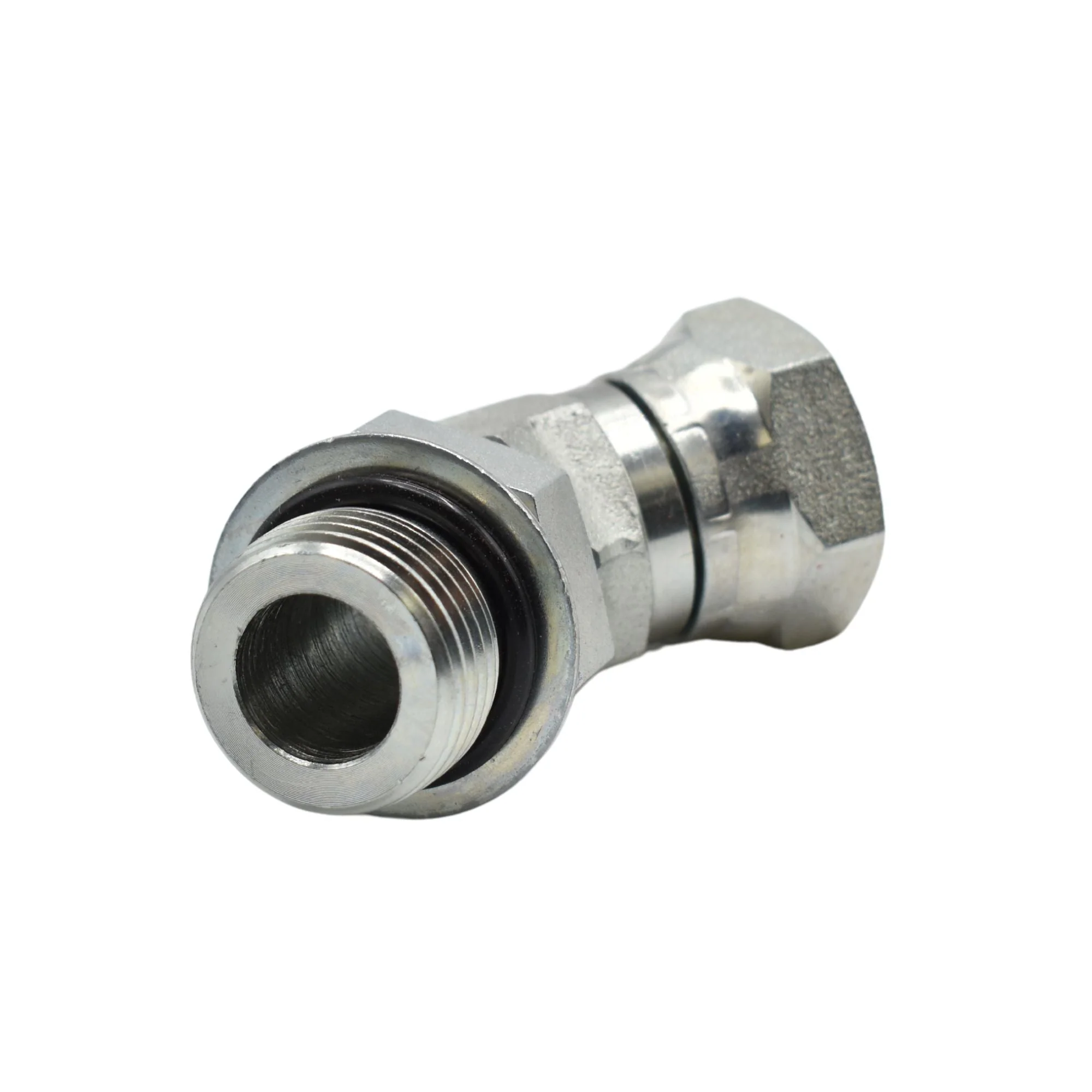 Hydraulics | 12MAORB-12FPS 45deg Elb Forg Adapter | 6902-12-12-NWO-FG - Image 2