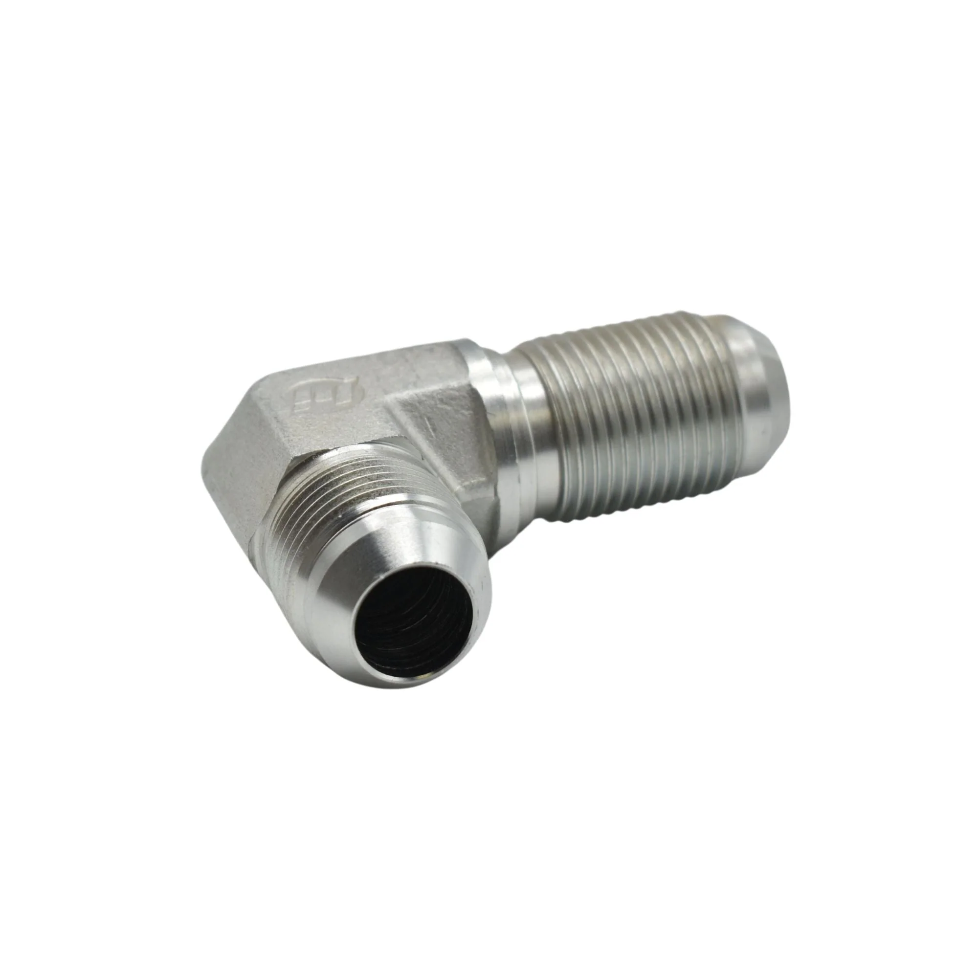 Hydraulics |12MJ-12MJ Bulkhead 90deg Elb Forg Adapter | 2701-12-12-FG - Image 2