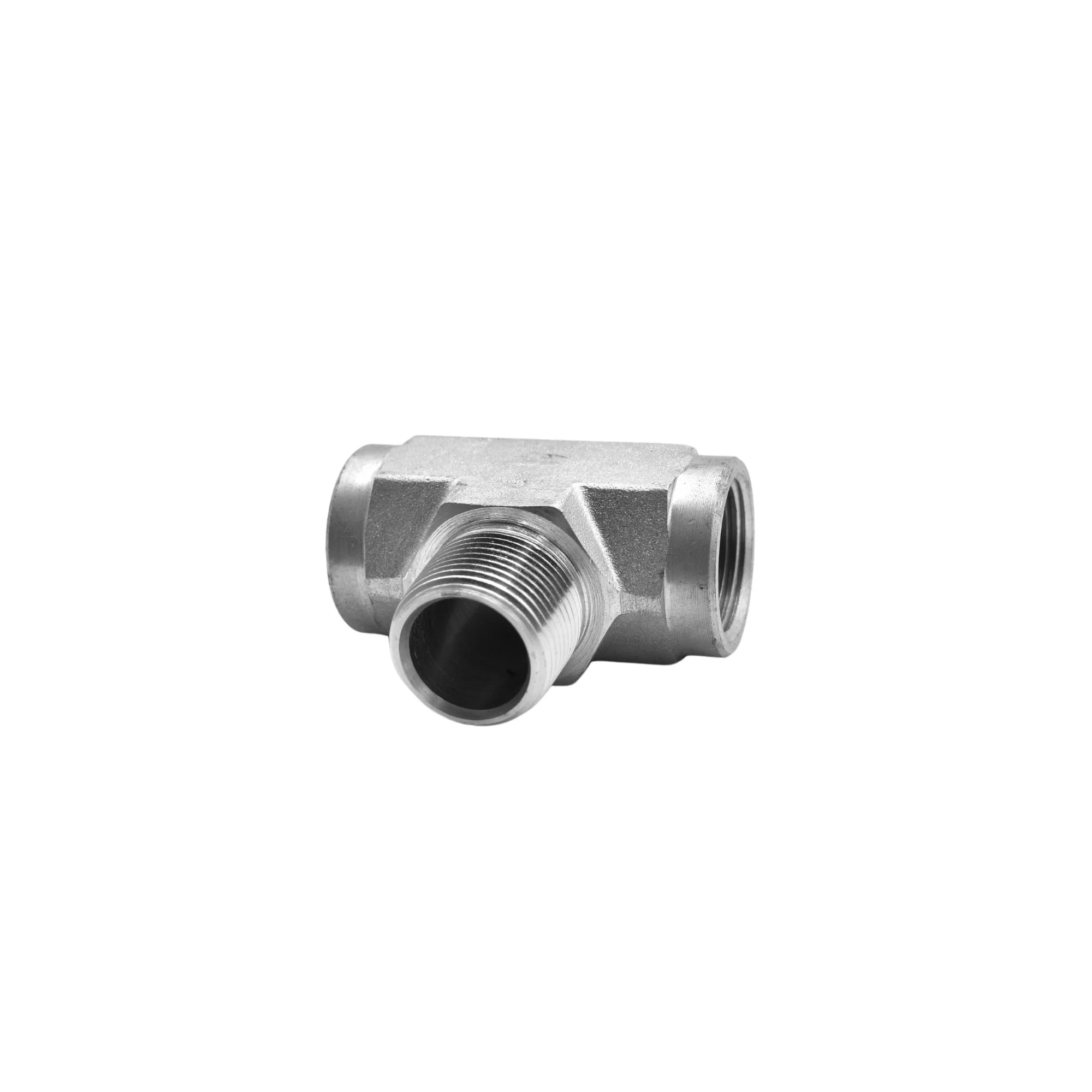 Hydraulics | 16FP-16FP-16MP Branch Tee Forg | 5604-16-16-16-FG - Image 2