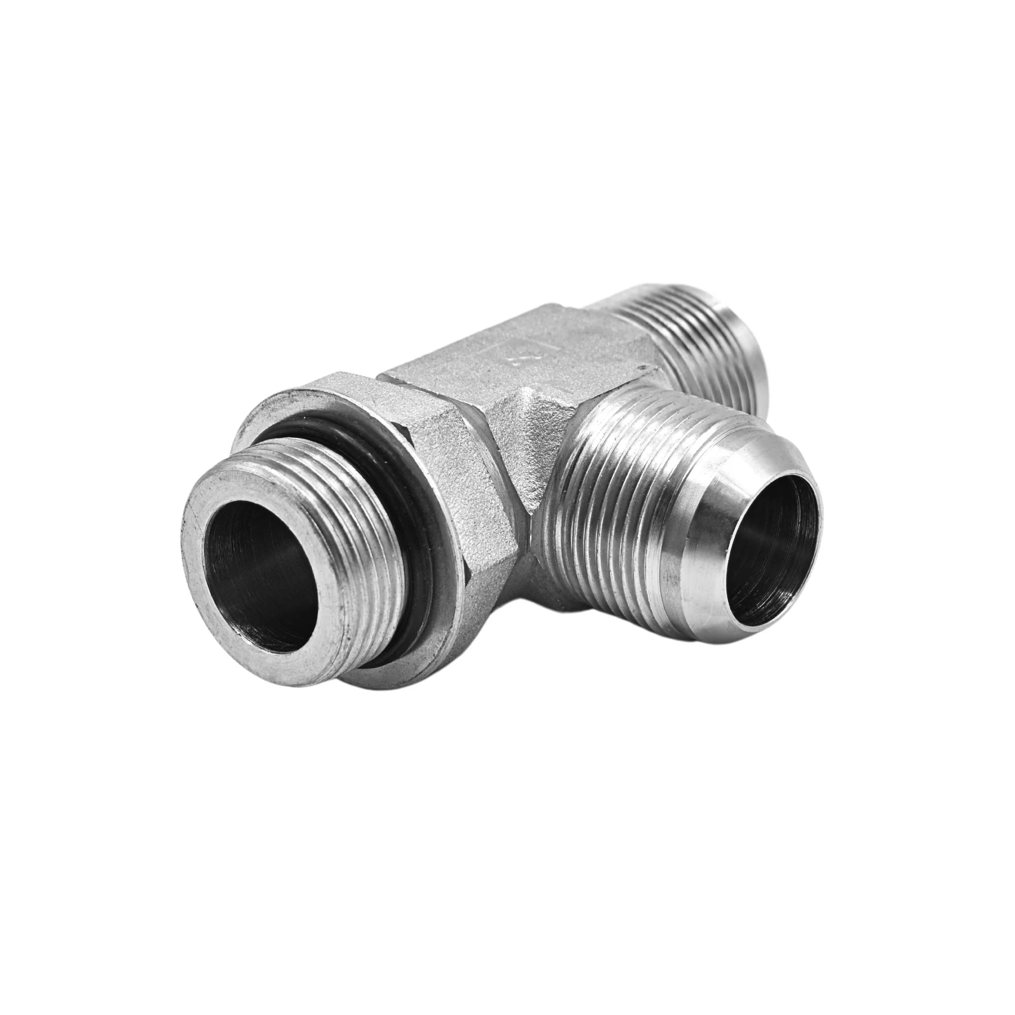 Hydraulics | 16MJ-16MAORB-16MJ Run Tee Forg | 6804-16-16-16-NWO-FG - Image 2