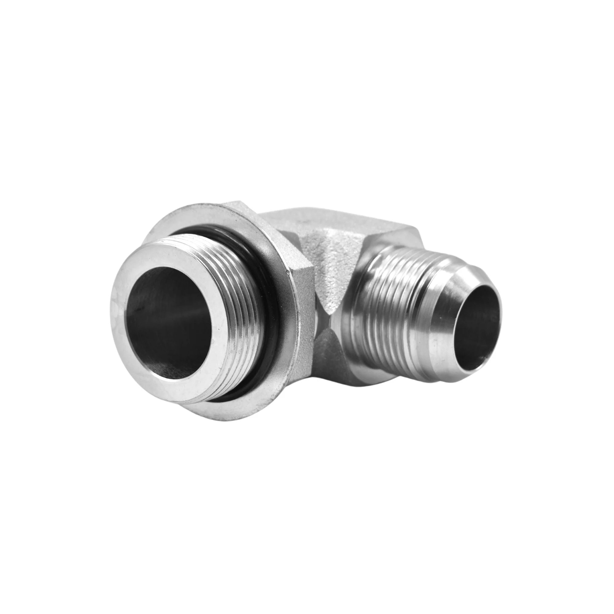 Hydraulics | 16MJ-20MAORB 90deg Elb Forg Adapter | 6801-16-20-NWO-FG - Image 2