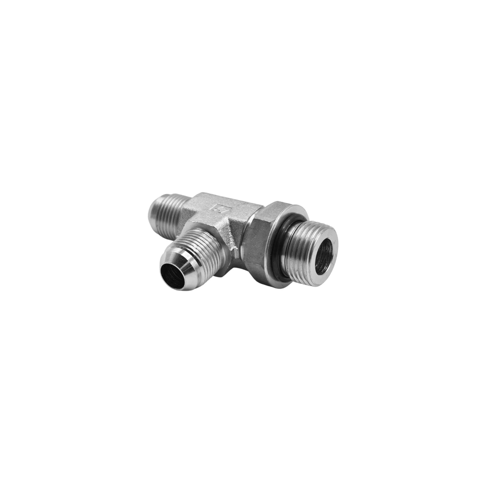 Hydraulics | JIC to ORB Run Tee | 6804-10-12-10-NWO-FG - Image 2
