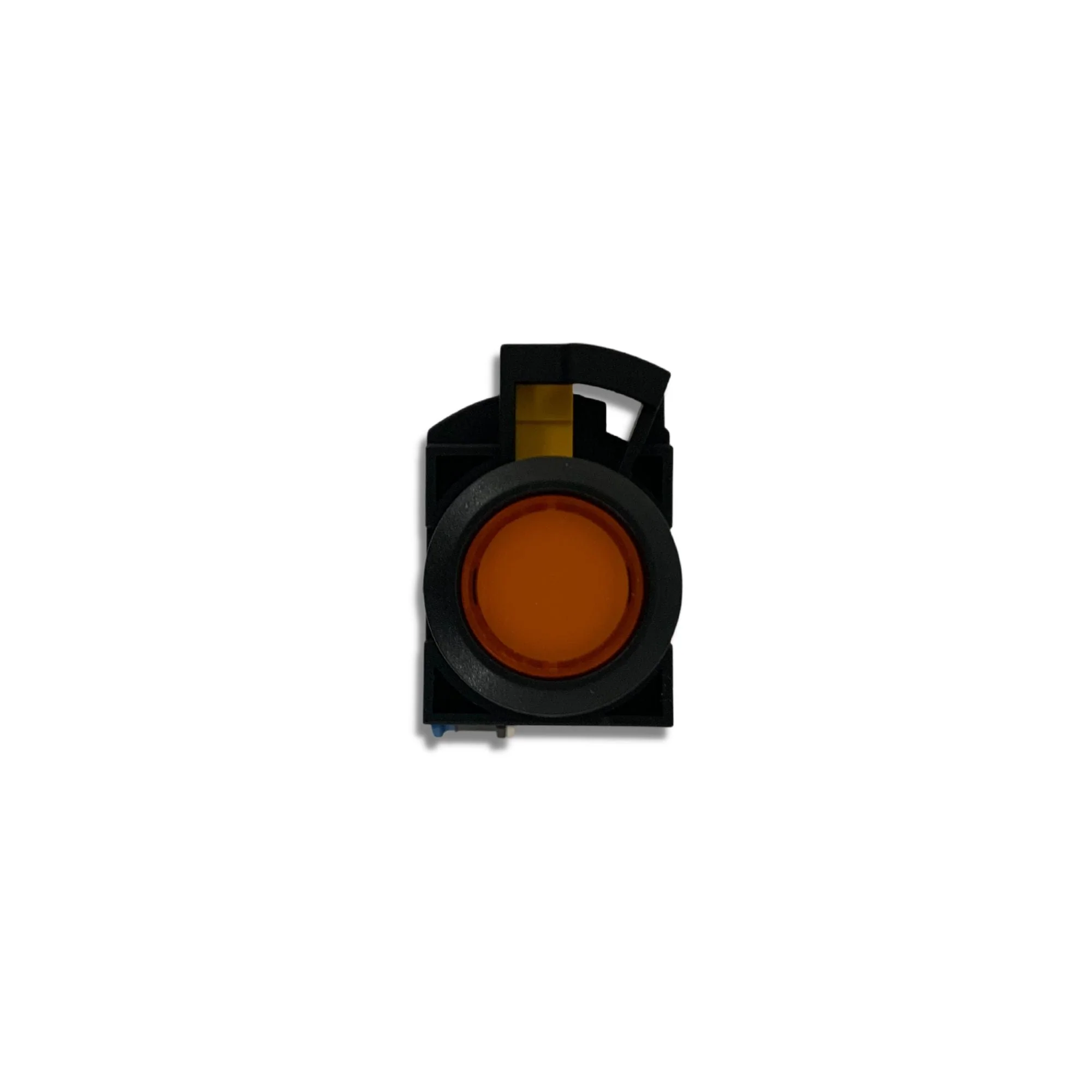 IDEC | 22mm amber flush mount pushbutton | CW1L-A1E10Q4A