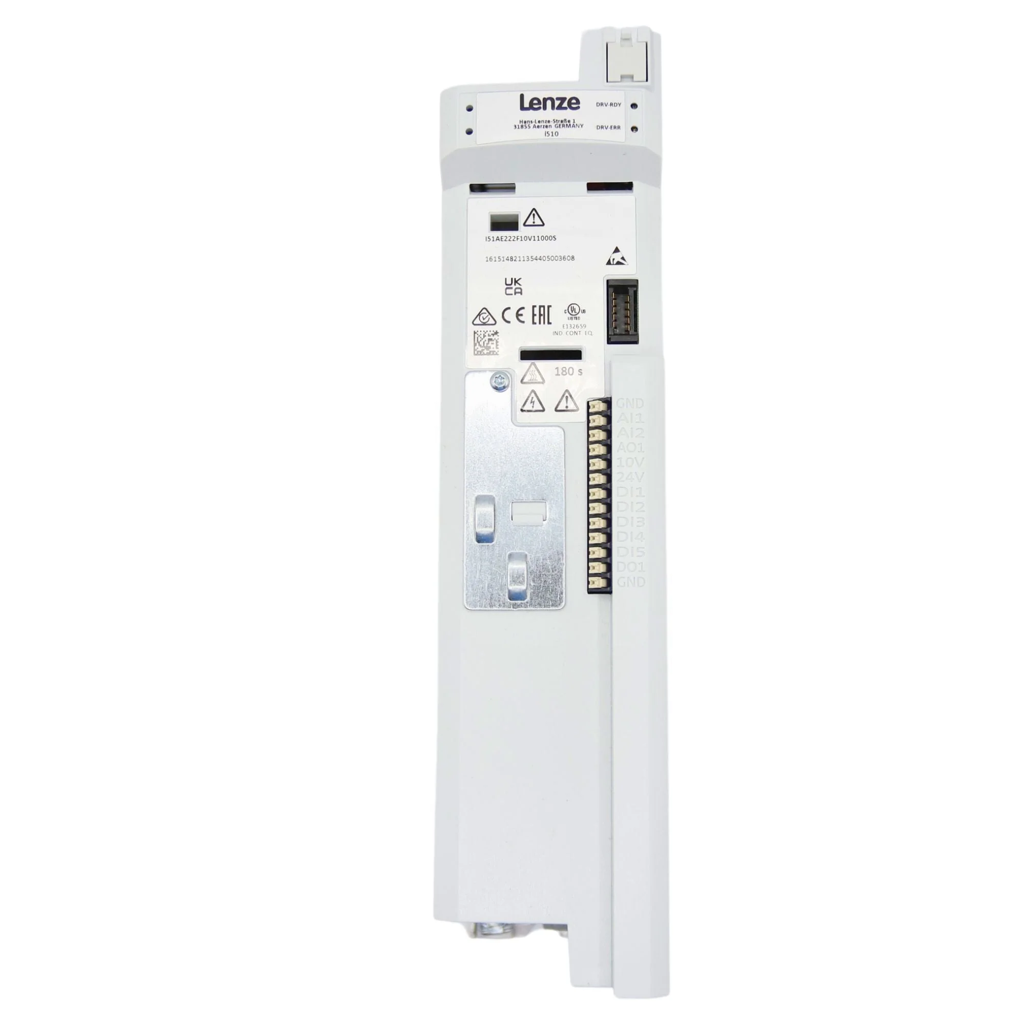 Lenze | i510 Cabinet VFD 3 HP 1/3ph 480V IP20 | I51AE222F10V11000S