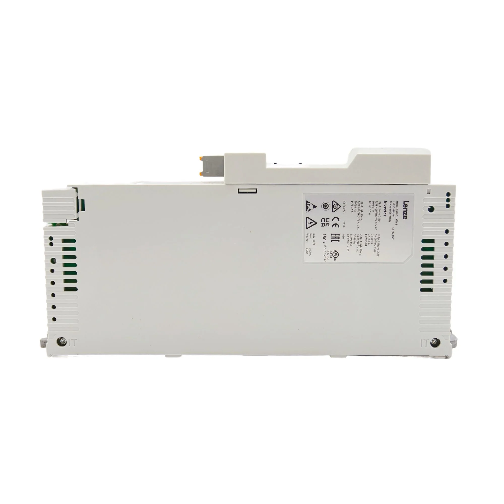 Lenze | i550 Cabinet VFD 5 HP 3ph 480V IP20 | I55BE240F10V11000S - Image 2