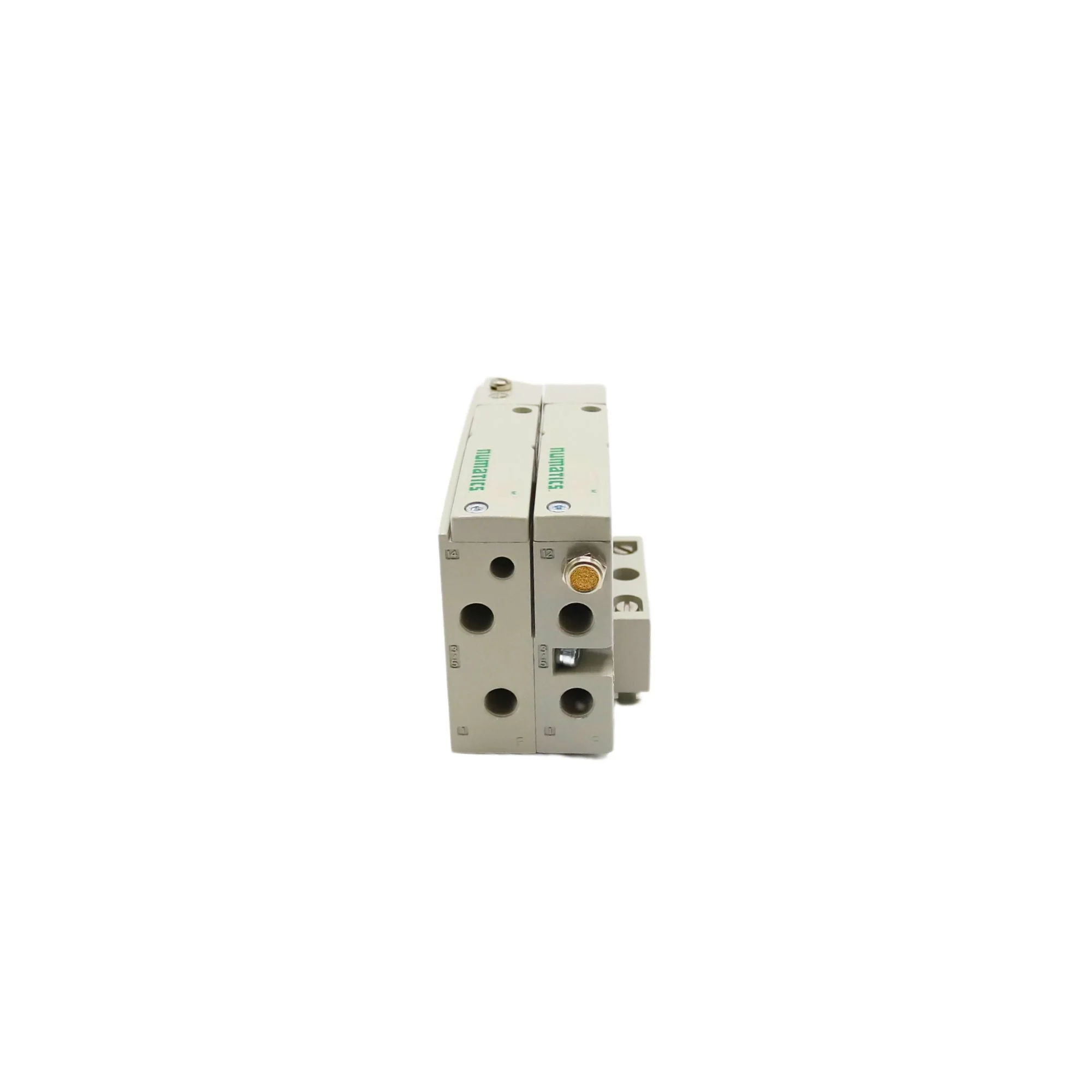Numatics | Aventics End plate kit 501 Series 1/8 in NPT w/Din Rail | 8501AK429465002 - Image 2