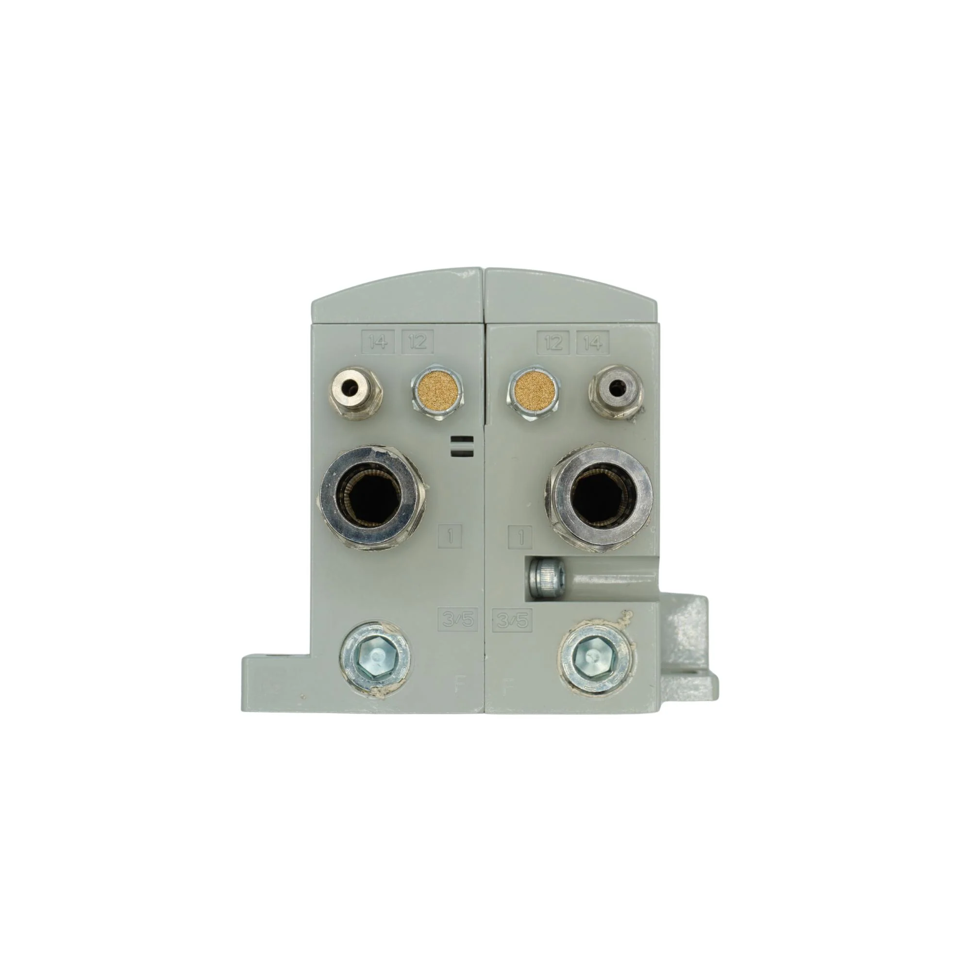 Numatics | Aventics End plate kit 503 Series 1/2 in Tube w/Muffler | K503AK428327011 - Image 2