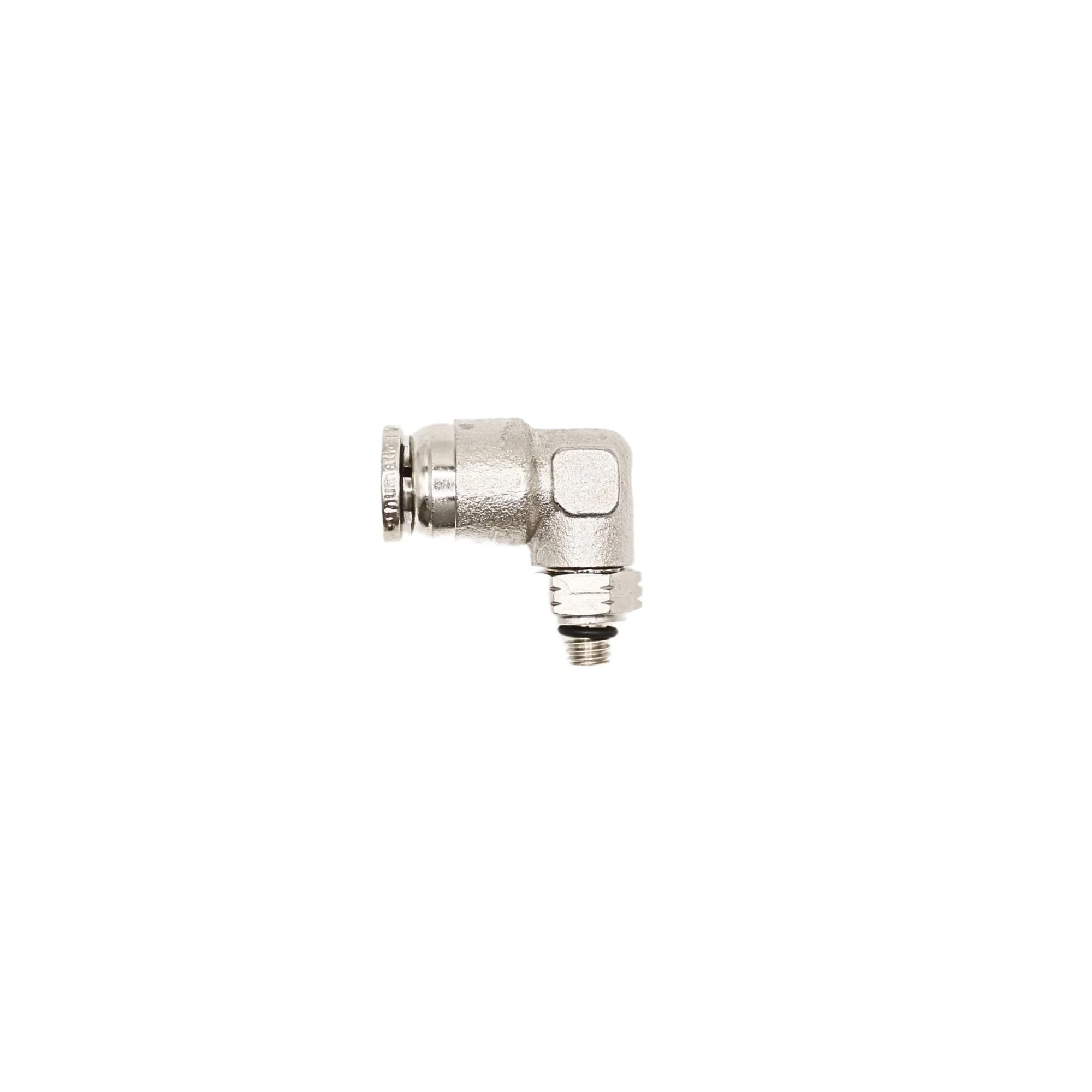 Numatics | Aventics NP Brass Push-in fitting 1/4 in Tube 10/32 in MNPT Swivel elbow | INB109-104-036