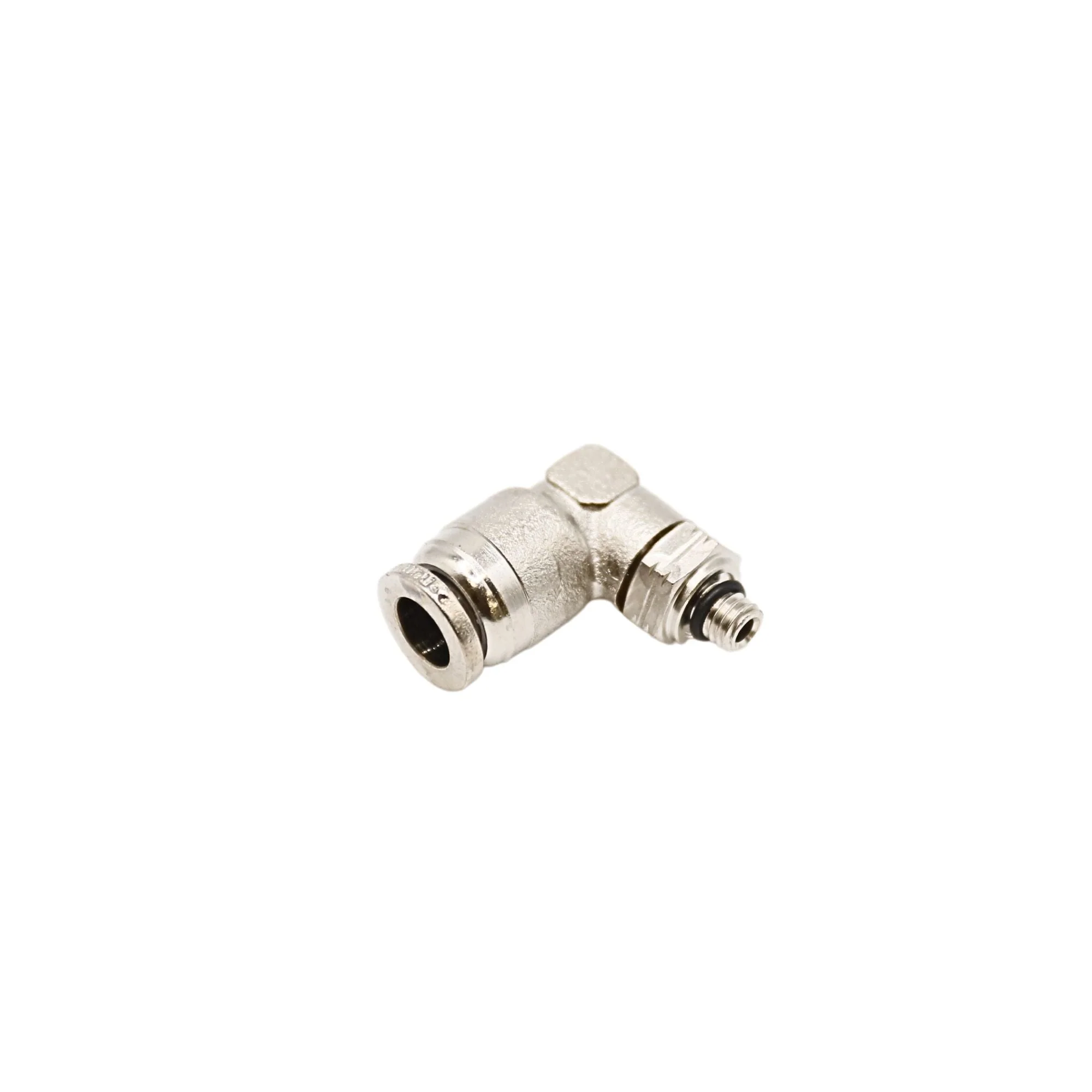 Numatics | Aventics NP Brass Push-in fitting 1/4 in Tube 10/32 in MNPT Swivel elbow | INB109-104-036 - Image 2