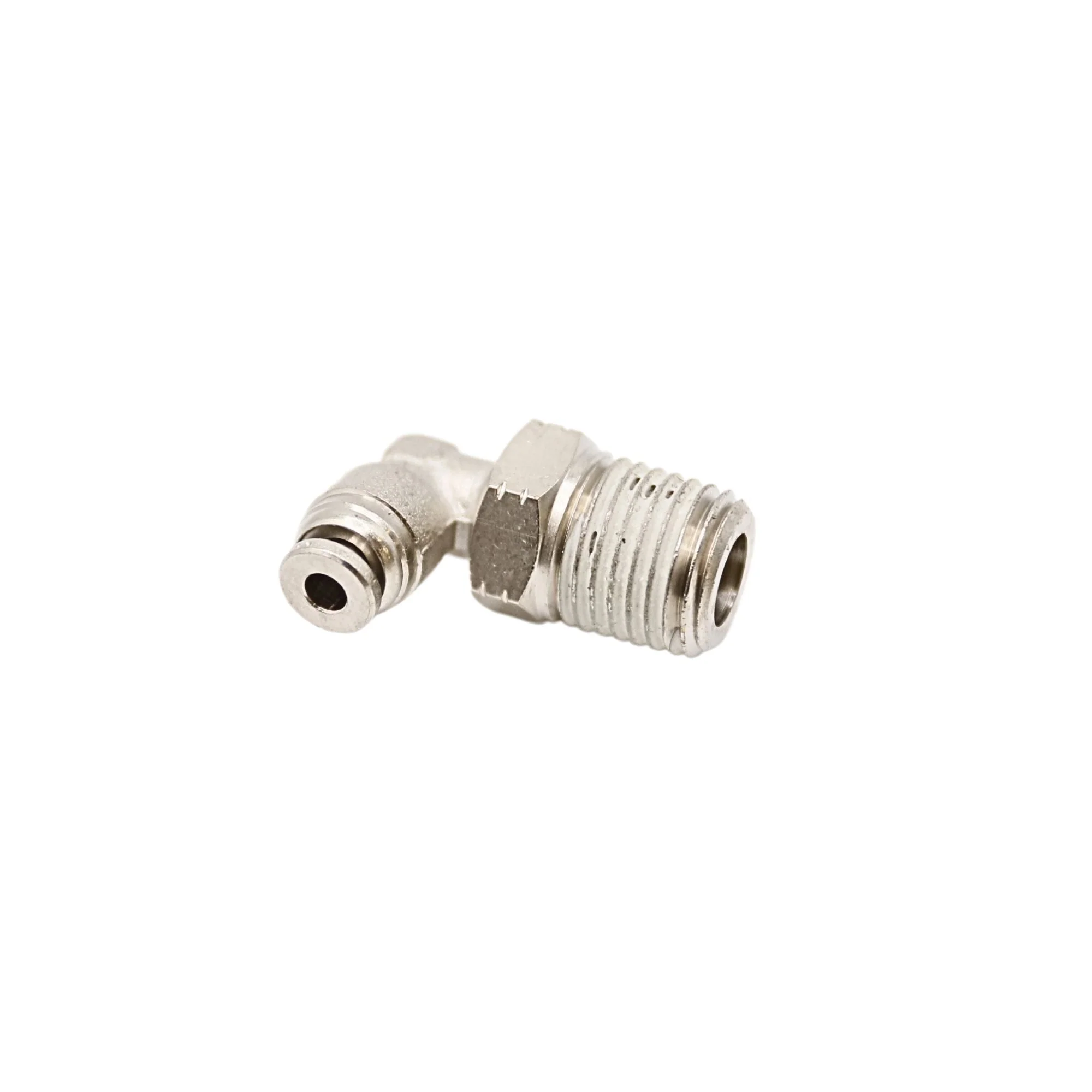 Numatics | Aventics NP Brass Push-in fitting 1/8 in Tube 1/4 in MNPT Swivel elbow | INB109-108-021 - Image 2