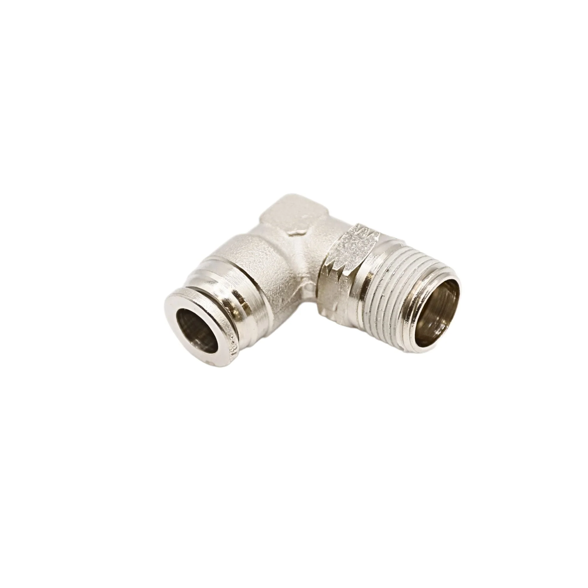 Numatics | Aventics NP Brass Push-in fitting 3/8 in Tube 3/8 in MNPT Swivel elbow | INB109-308-022 - Image 2