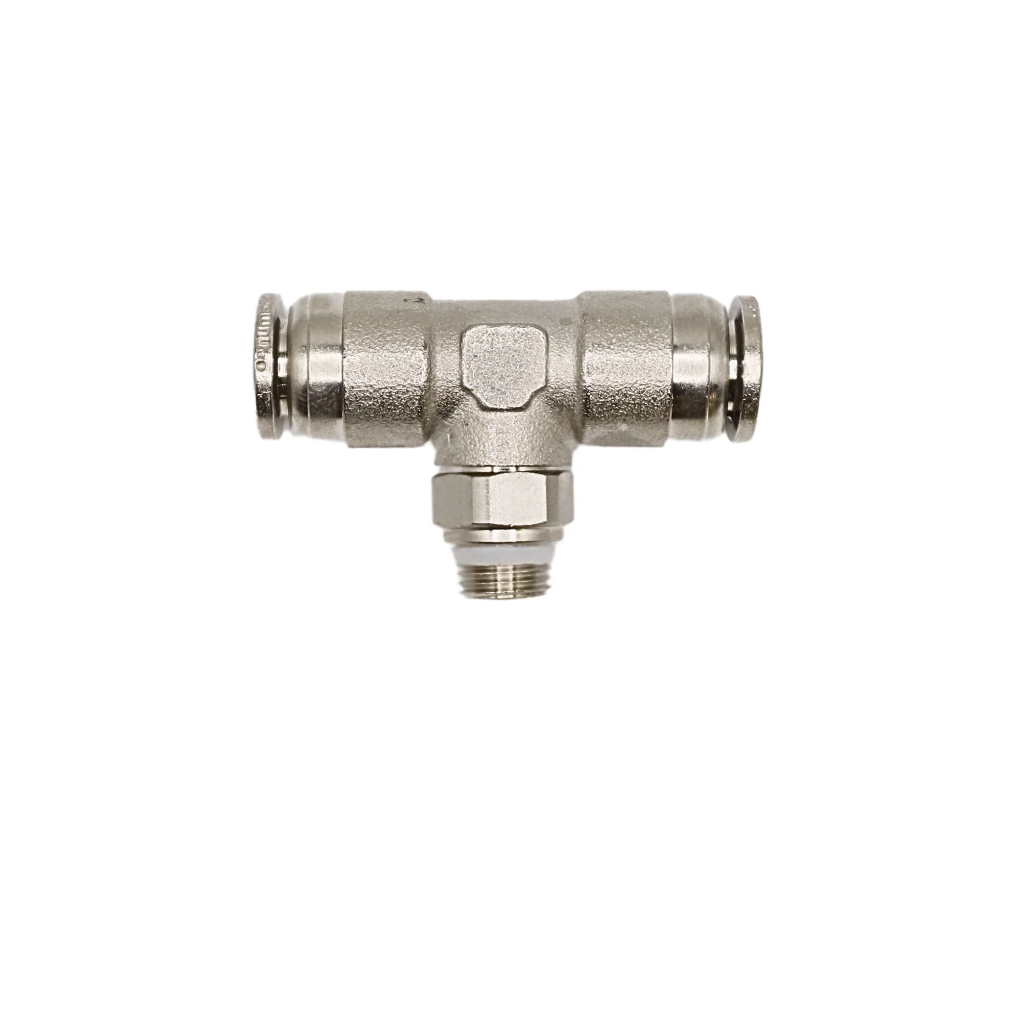 Numatics | Aventics NP Brass Push-in fitting 8mm Tube 1/8 in MNPT Swivel branch tee | NWB114-008-000