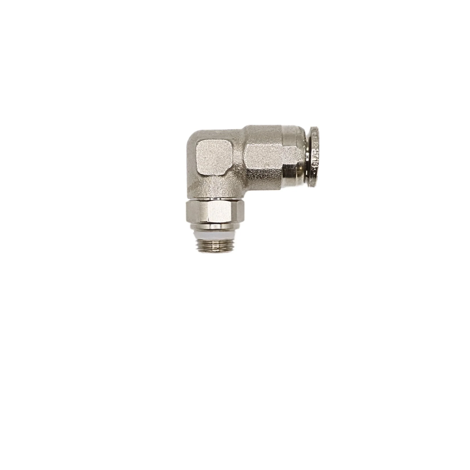 Numatics | Aventics NP Brass Push-in fitting 8mm Tube 1/8 in MNPT Swivel elbow | NWB109-008-000