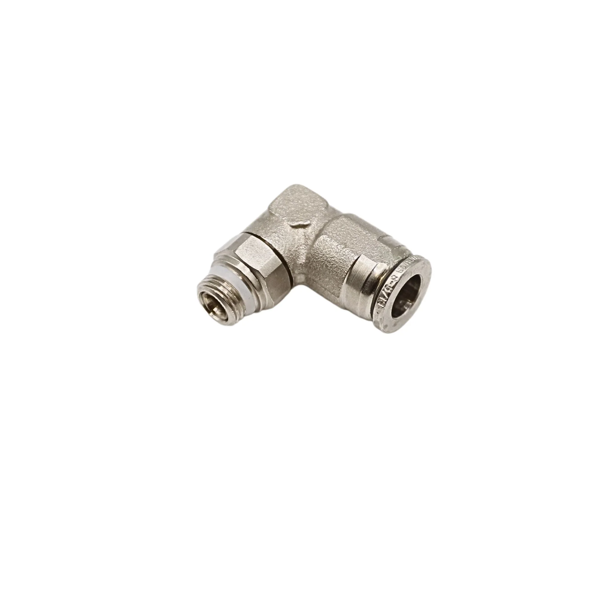 Numatics | Aventics NP Brass Push-in fitting 8mm Tube 1/8 in MNPT Swivel elbow | NWB109-008-000 - Image 2