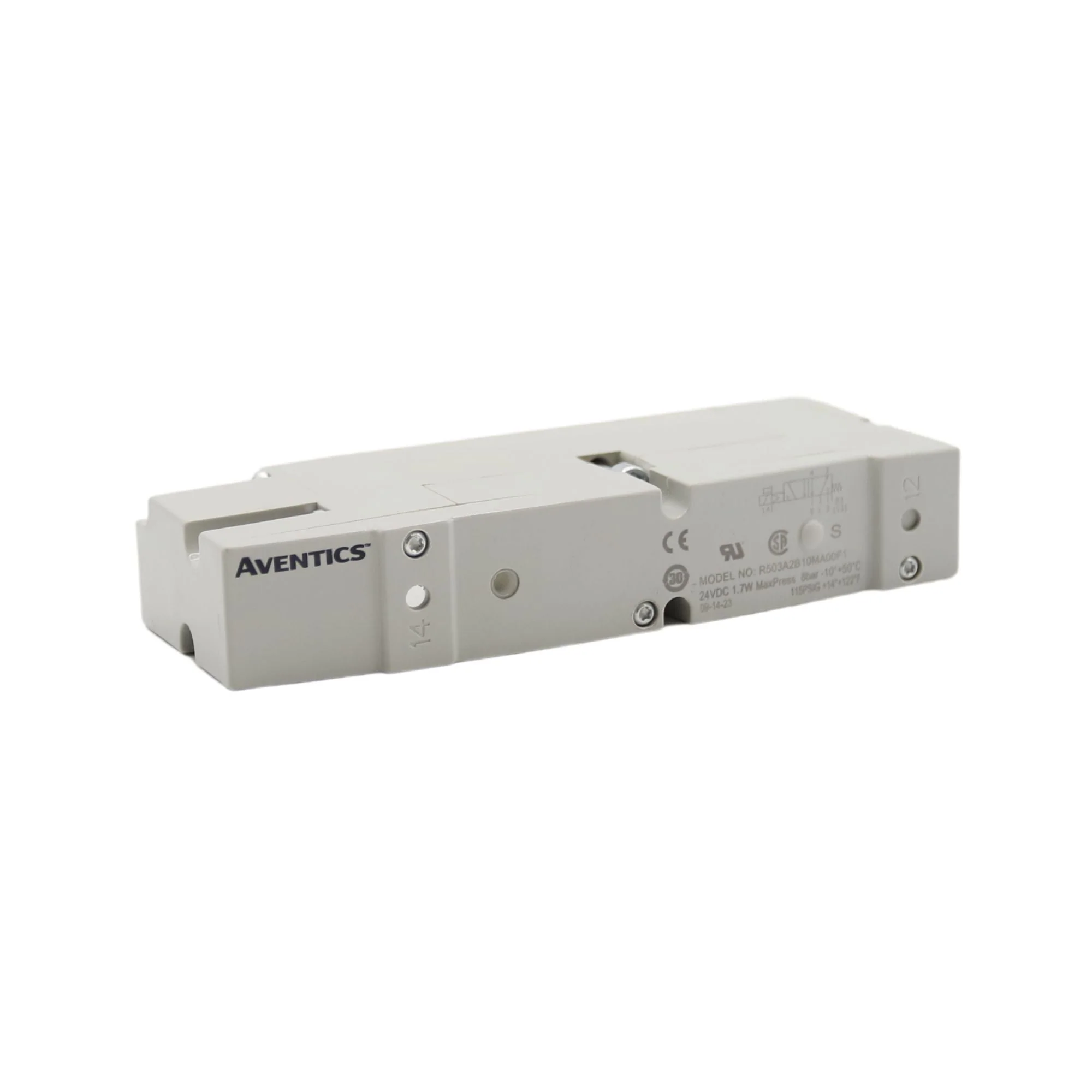 Numatics | Aventics Solenoid Pilot Valve 503 Series 4/2 SPR RTN | R503A2B10MA00F1