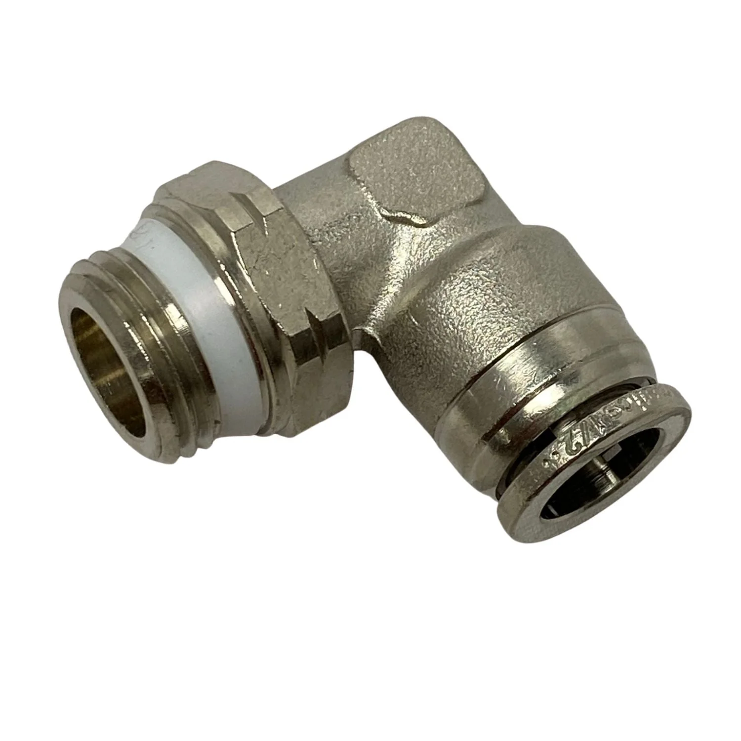 Numatics | Male swivel elbow with 1/2 in thread 1/2 in tube | INWB109-102-023